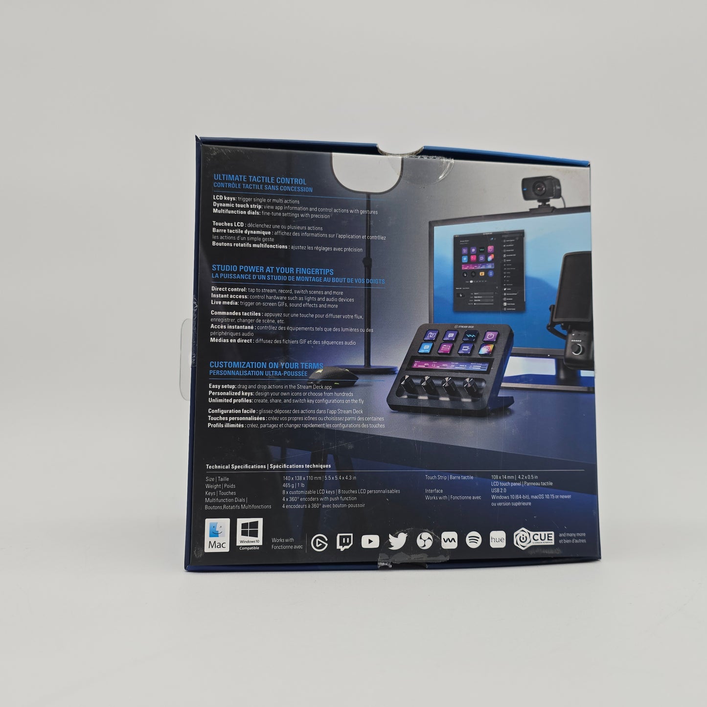 Elgato Stream Deck+, Audio Mixer, Production Console and Studio Controller for Content, Streaming