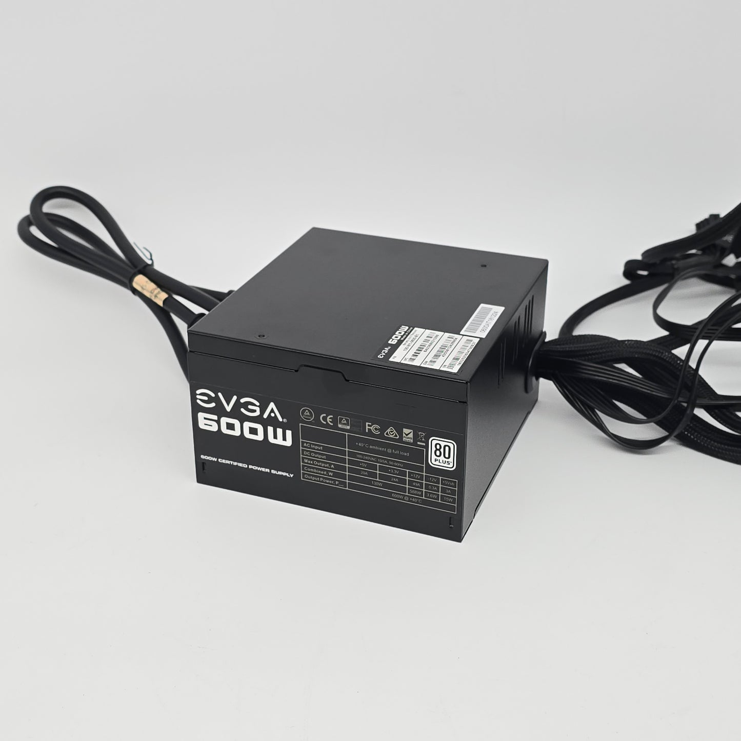 EVGA 600w Power Supply for Gaming Desktop PC, PSU