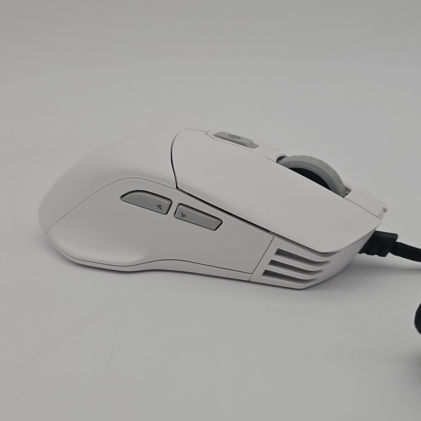EVGA X12 Gaming Mouse, 8k, Wired, White, Customizable, Dual Sensor, 16,000 DPI, 5 Profiles, 8 Buttons