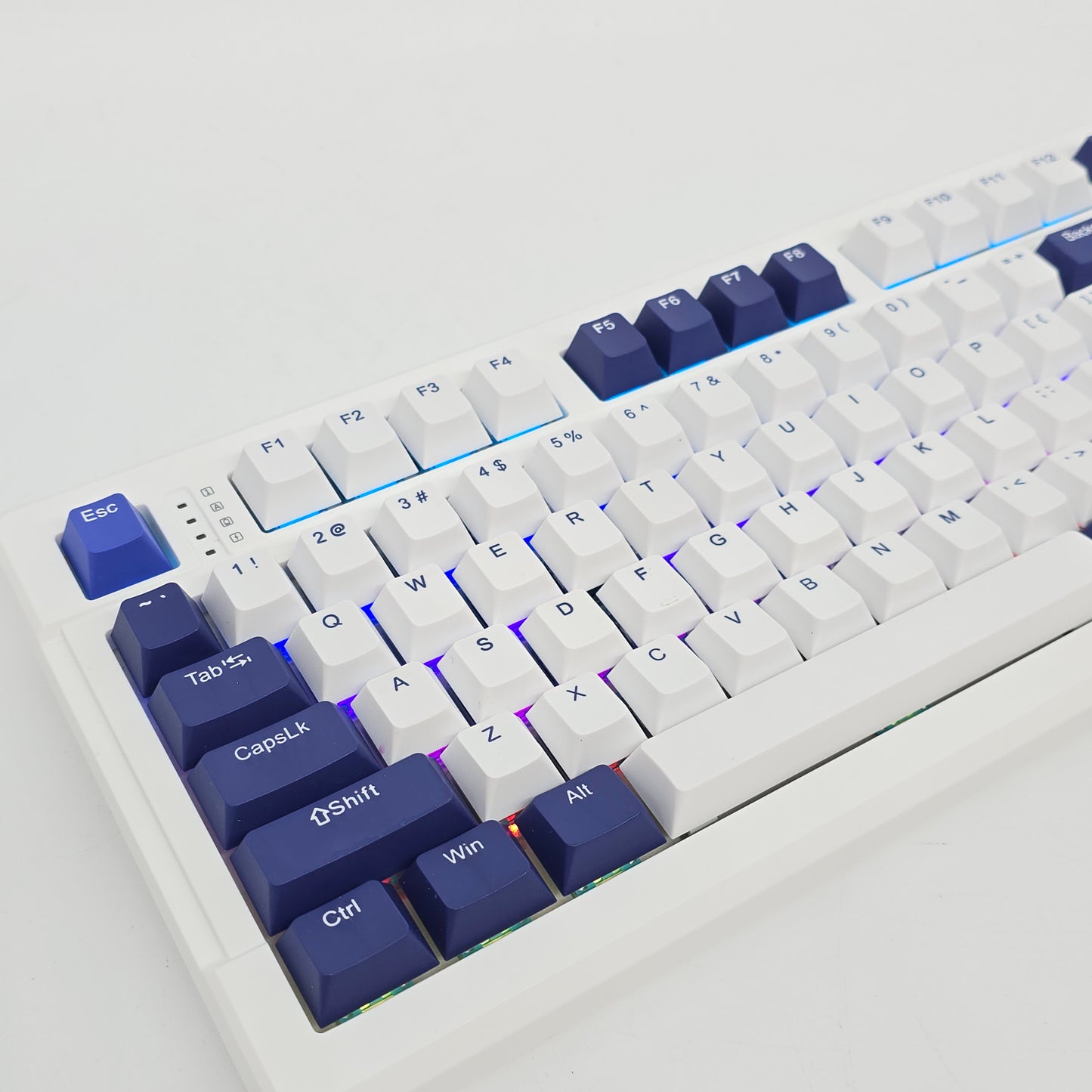 EWEADN X99 Mechanical Gaming Keyboard Wireless, PBT Double-Shot Keycaps