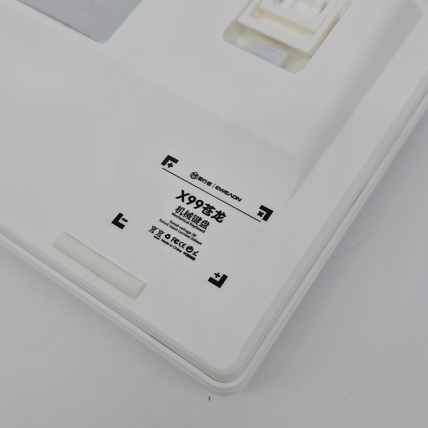 EWEADN X99 Mechanical Gaming Keyboard Wireless, PBT Double-Shot Keycaps