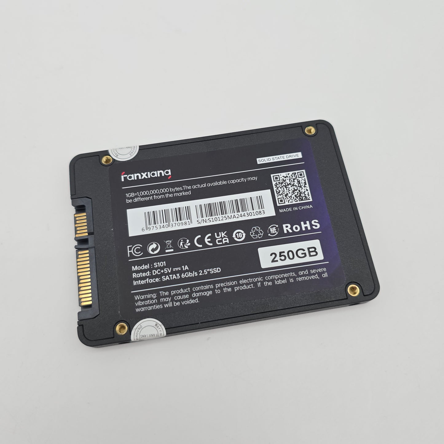 Fanxiang 250GB Internal Sata SSD Storage