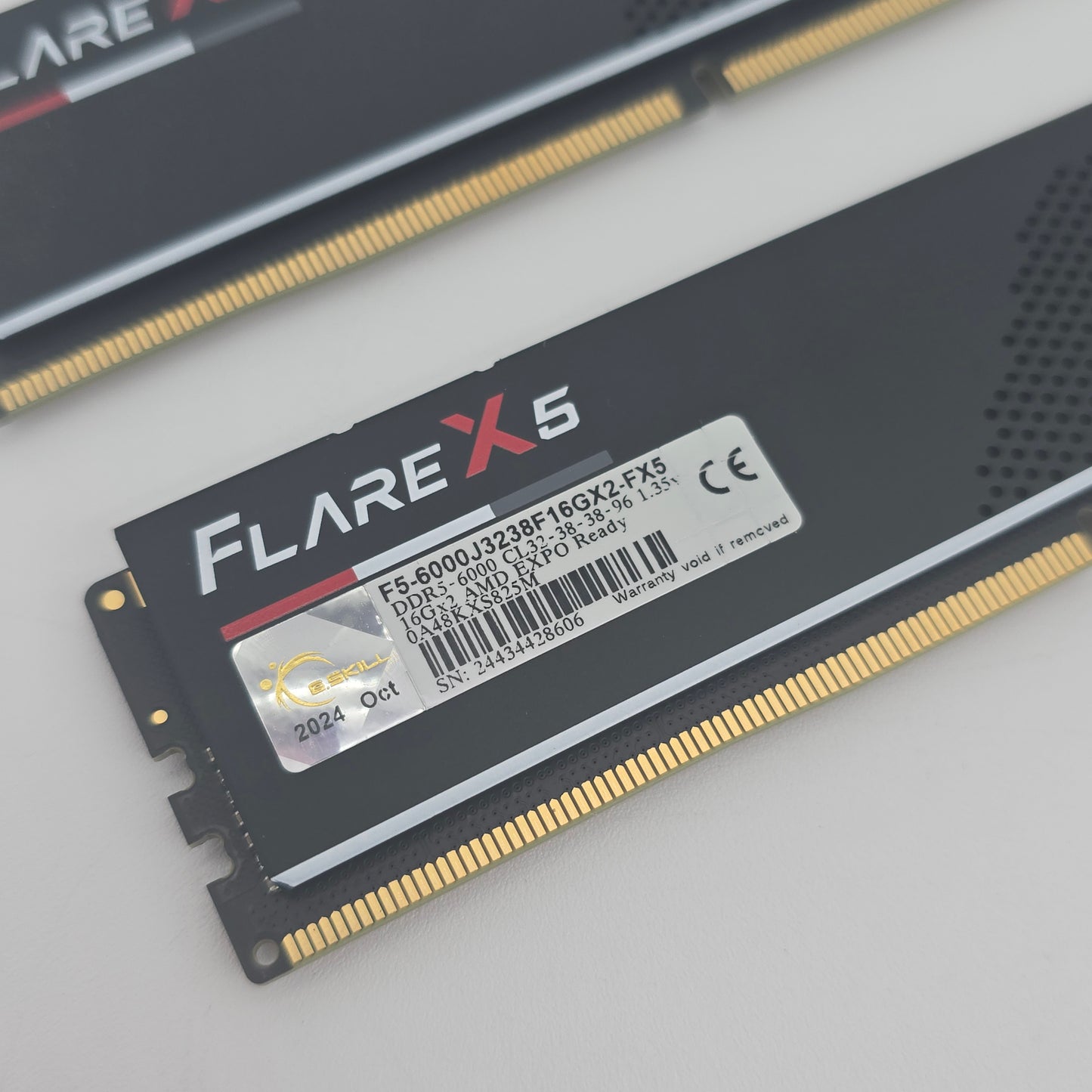 32GB DDR5 RAM G.Skill FlareX5, 6000MHz, CL 32-38-38-96, 2x16GB