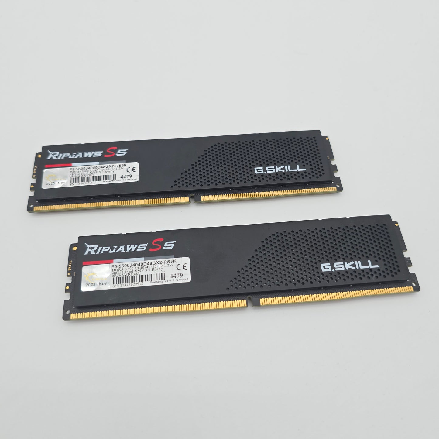 G.Skill Ripjaws S5 96GB DDR5, 5600MHz, CL40-40-40-96, Desktop Gaming Memory RAM (2x48GB)