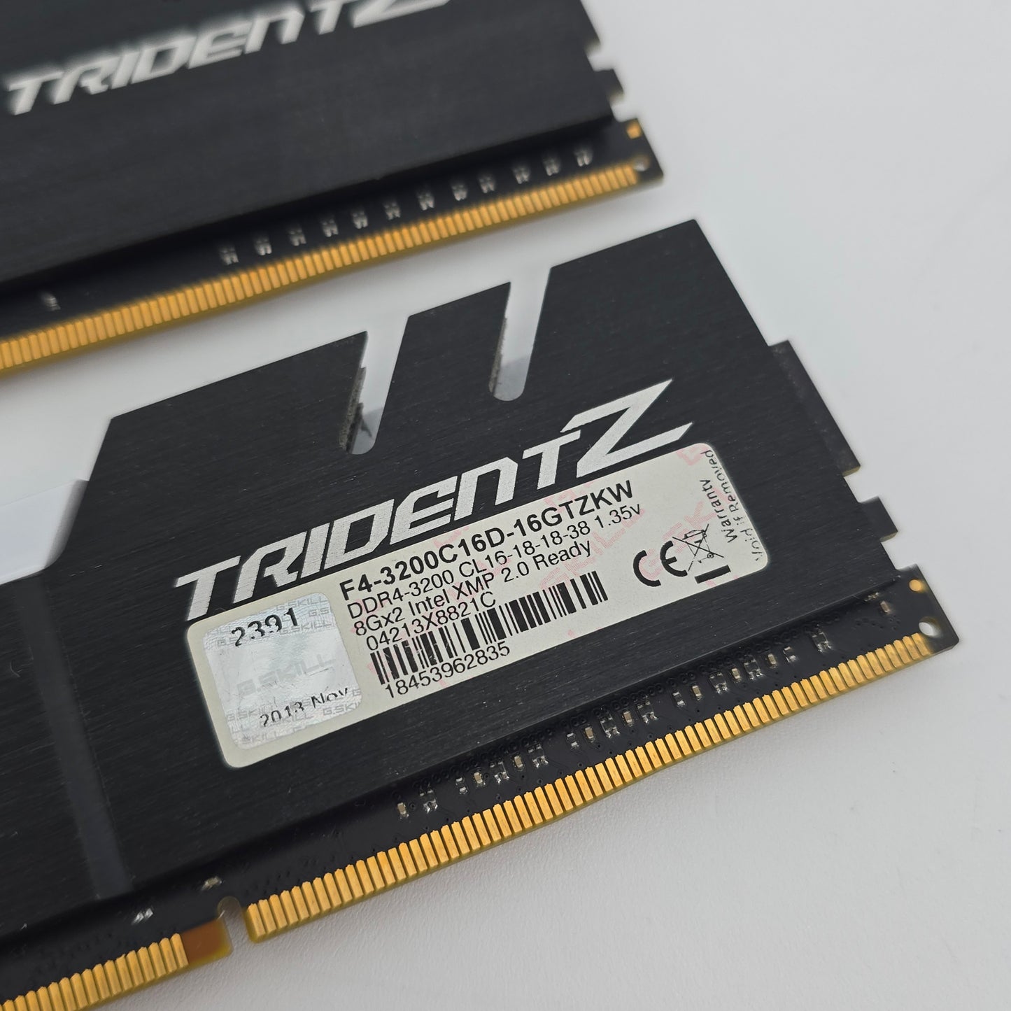 G.Skill TridentZ RGB DDR4 RAM 16GB, 2x8GB, CL16-18-18-36 Memory