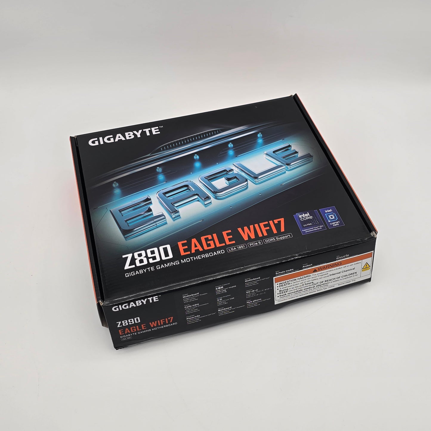 Gigabyte Eagle Z890 WiFi7 Intel Socket LGA 1851 Gaming Motherboard DDR5