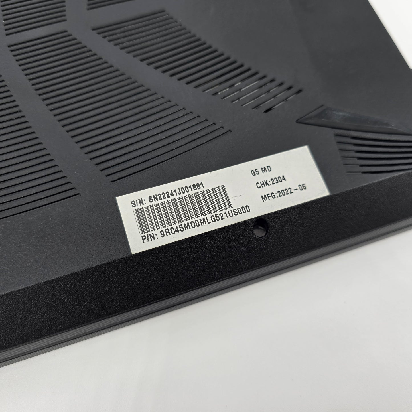 Gigabyte G5 MD 15.6" Gaming Laptop, RTX 3050Ti, Intel i5-11400H, 8GB RAM, 1080p 144Hz