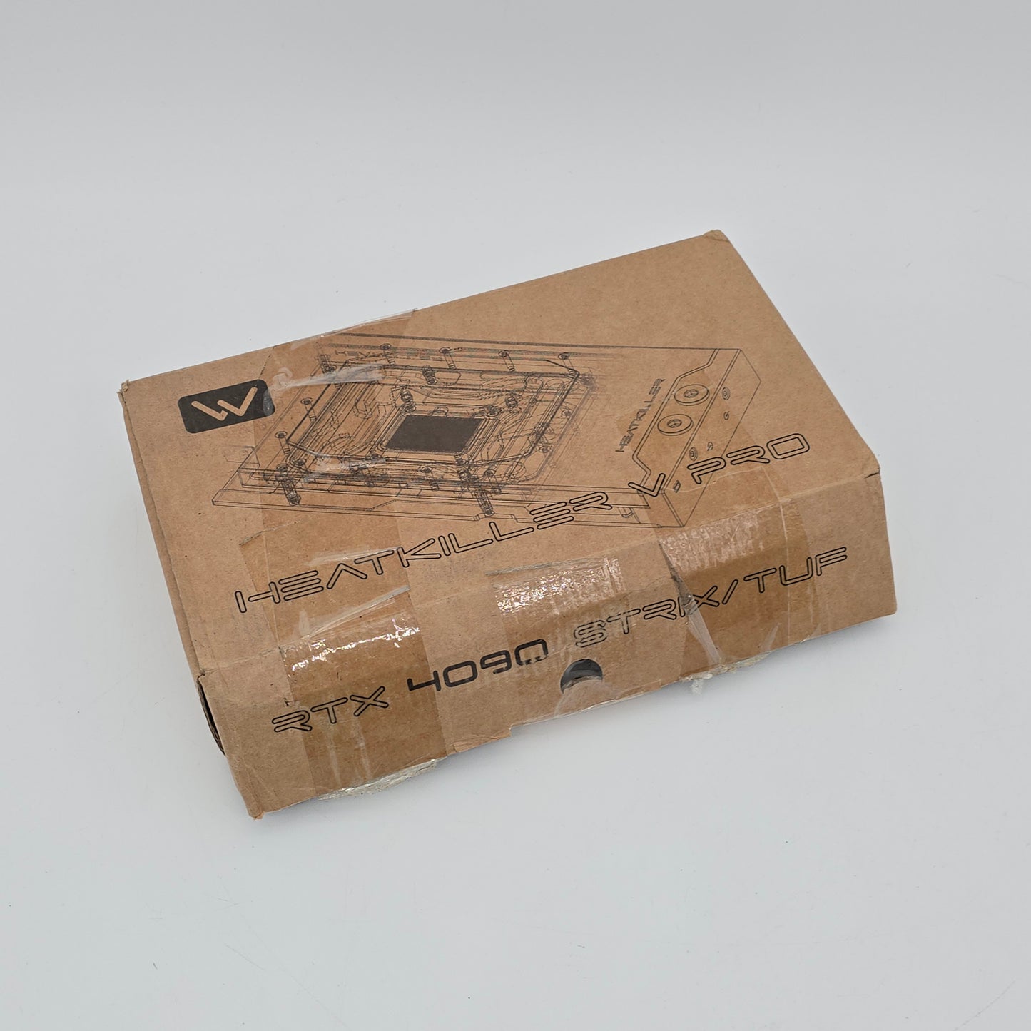 Heatkiller V Pro for RTX 4090 ASUS TUF, ASUS ROG STRIX NVIDIA Gaming Graphics Card, Nickel/Acrylic ARGB Waterblock