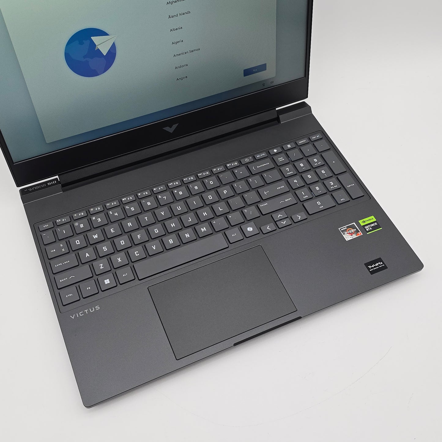 HP Victus 15 Gaming Laptop, RTX 4050, Ryzen 7 7445HS, 1080P 144Hz Screen, 32GB RAM