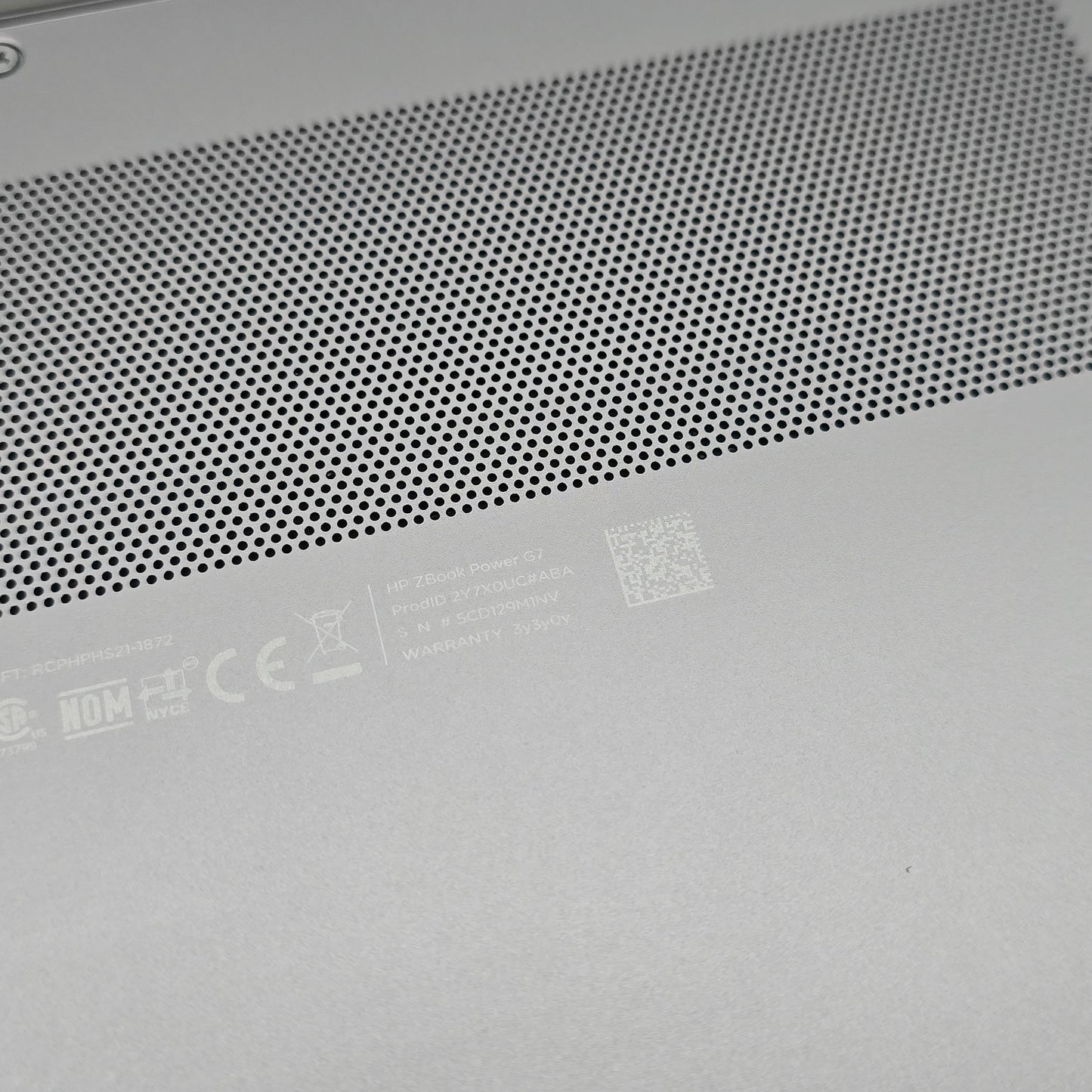 HP ZBook Power G7, Intel i7-10850H, NVIDIA T1000 Quadro, Professional Workstation Laptop