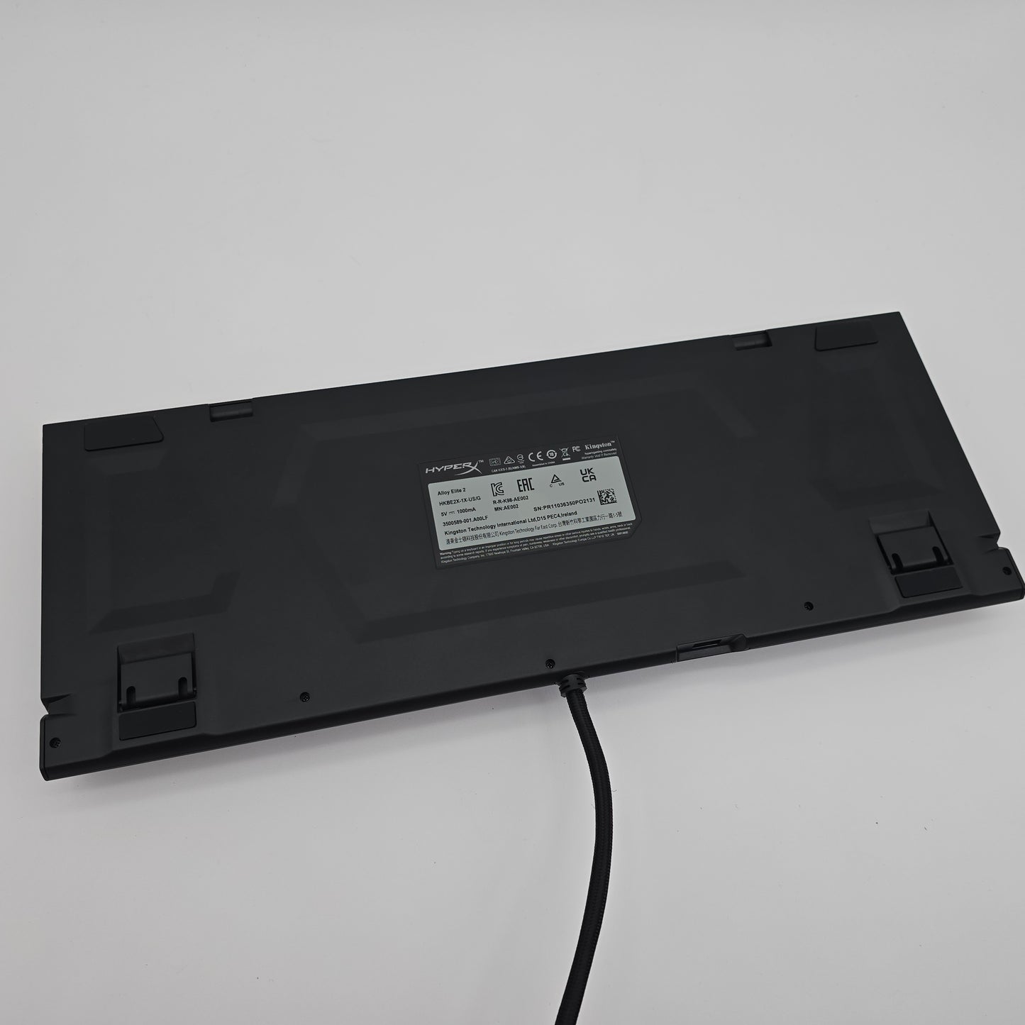 HyperX Alloy Elite 2 RGB Mechanical Gaming Keyboard, HyperX Linear Red Switches, Wired