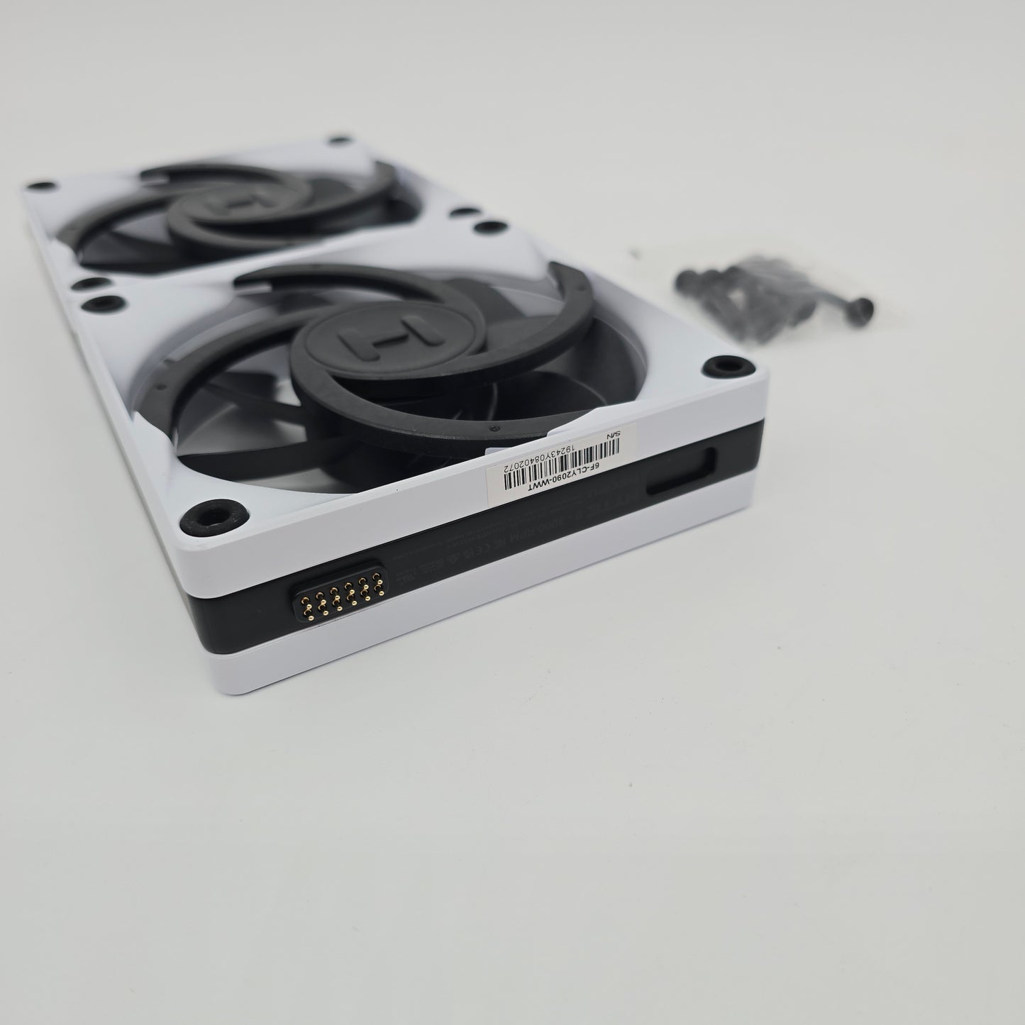 Hyte Thicc FP12 Fans for Q60 Thicc AIO Liquid Cooler w/ Hardware, 2x120mm Fans