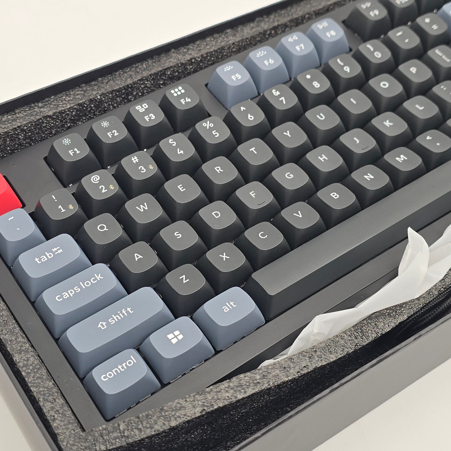 Keychron K10 Pro Mechanical Gaming Keyboard w/ Red Linear Switches, Full Size Keyboard