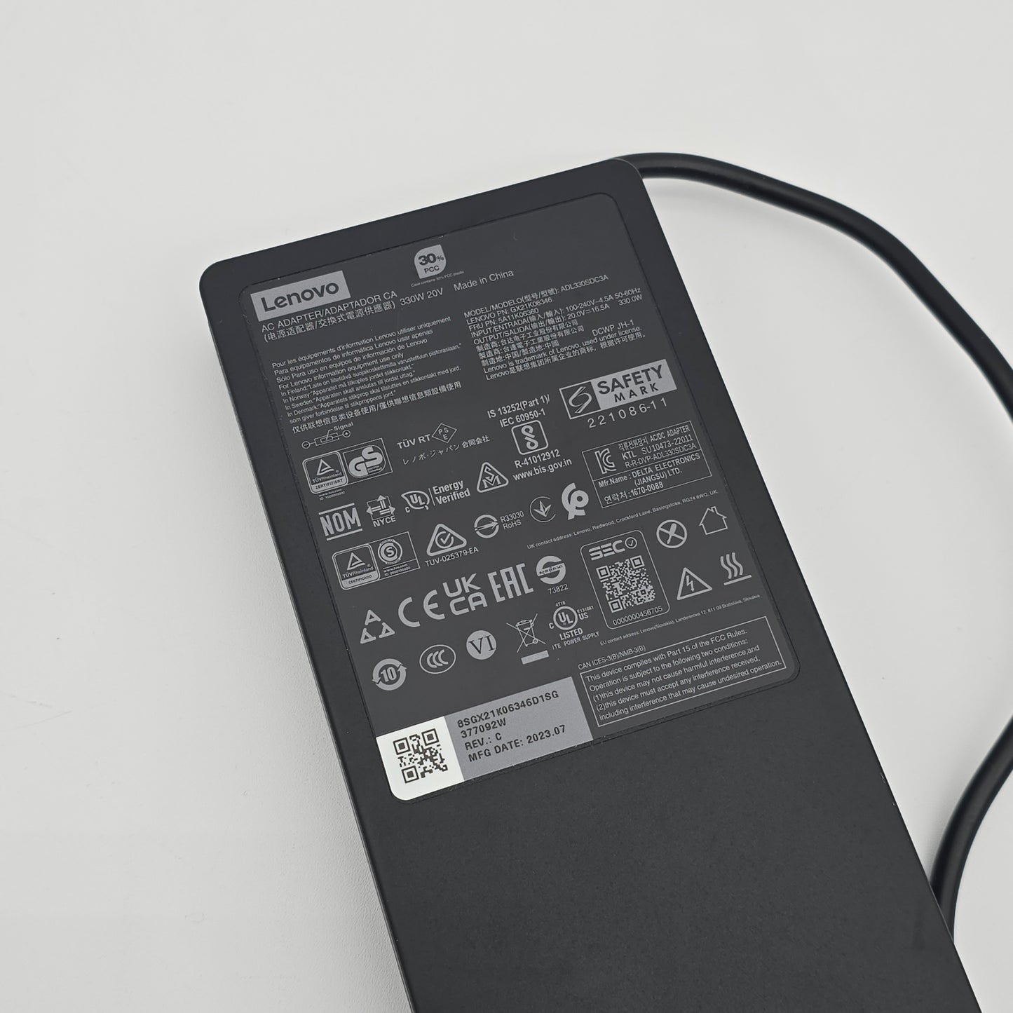 Lenovo Legion Laptop Charger 330W