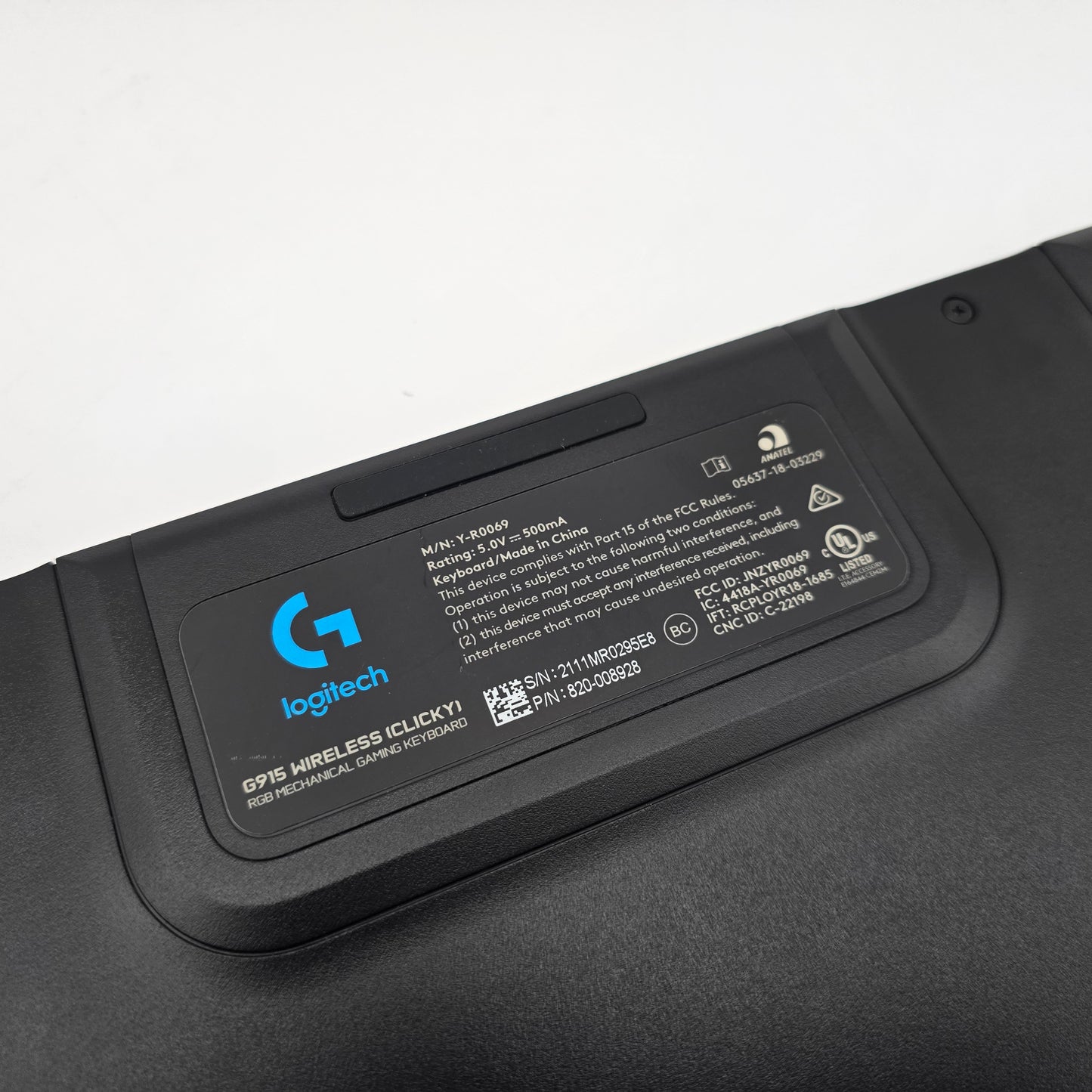 Logitech G915 Wireless Clicky Mechanical Gaming Keyboard RGB Bluetooth
