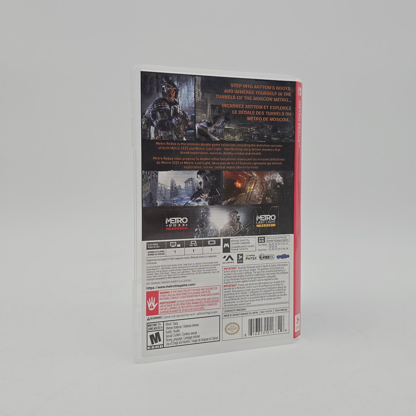 Metro Redux for Nintendo Switch