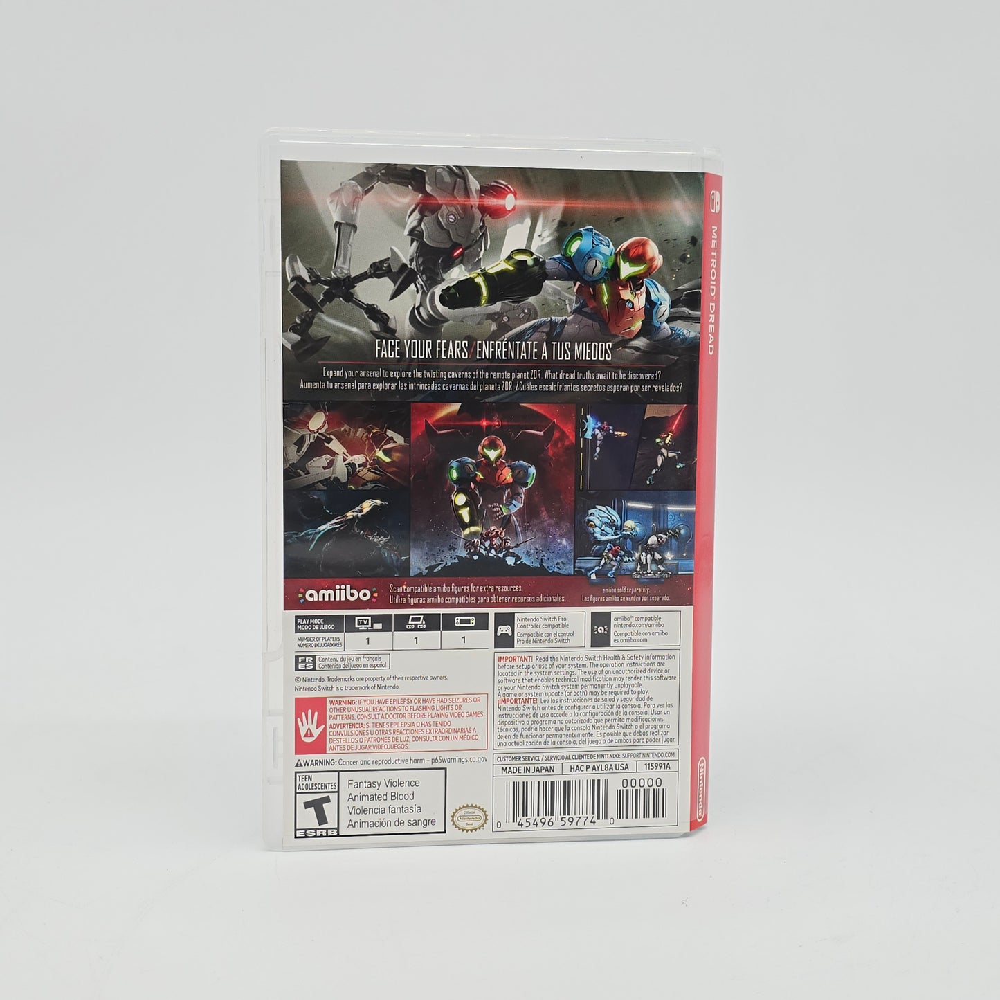 Metroid Dread for Nintendo Switch