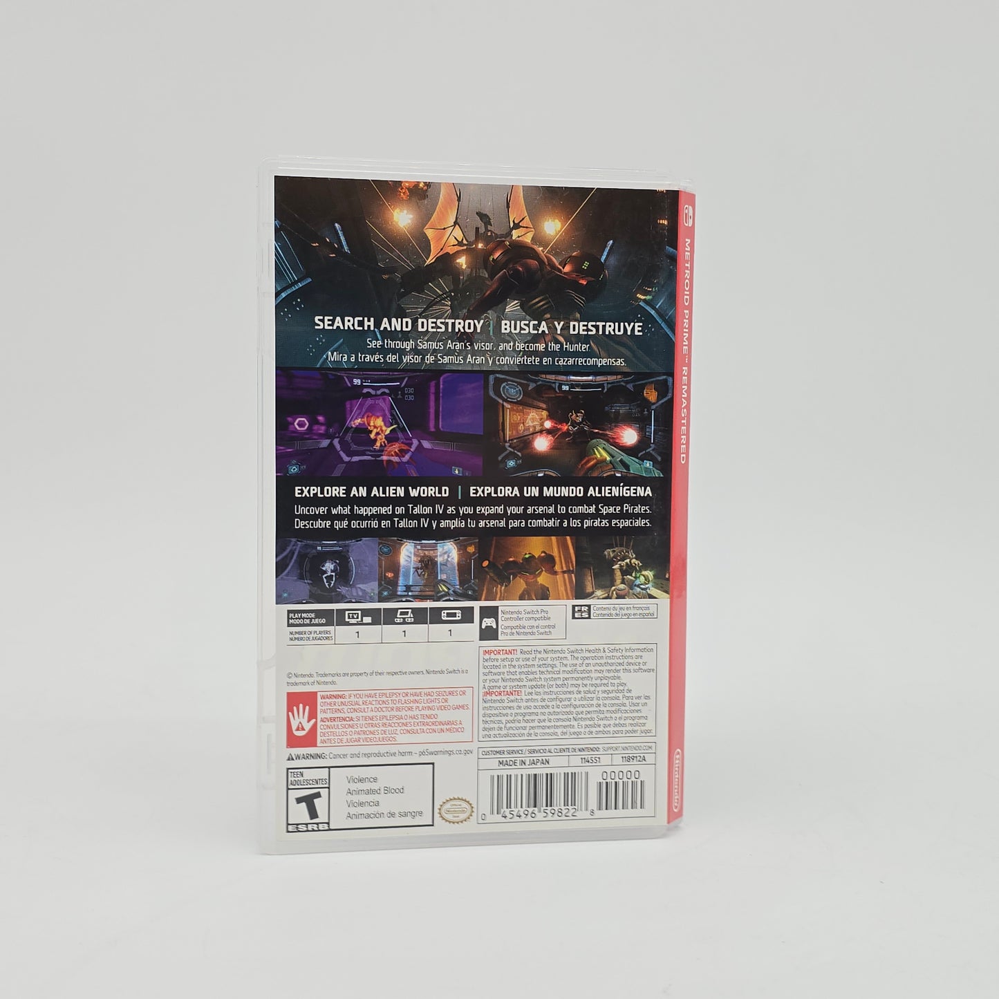 Metroid Prime Remastered for Nintendo Switch