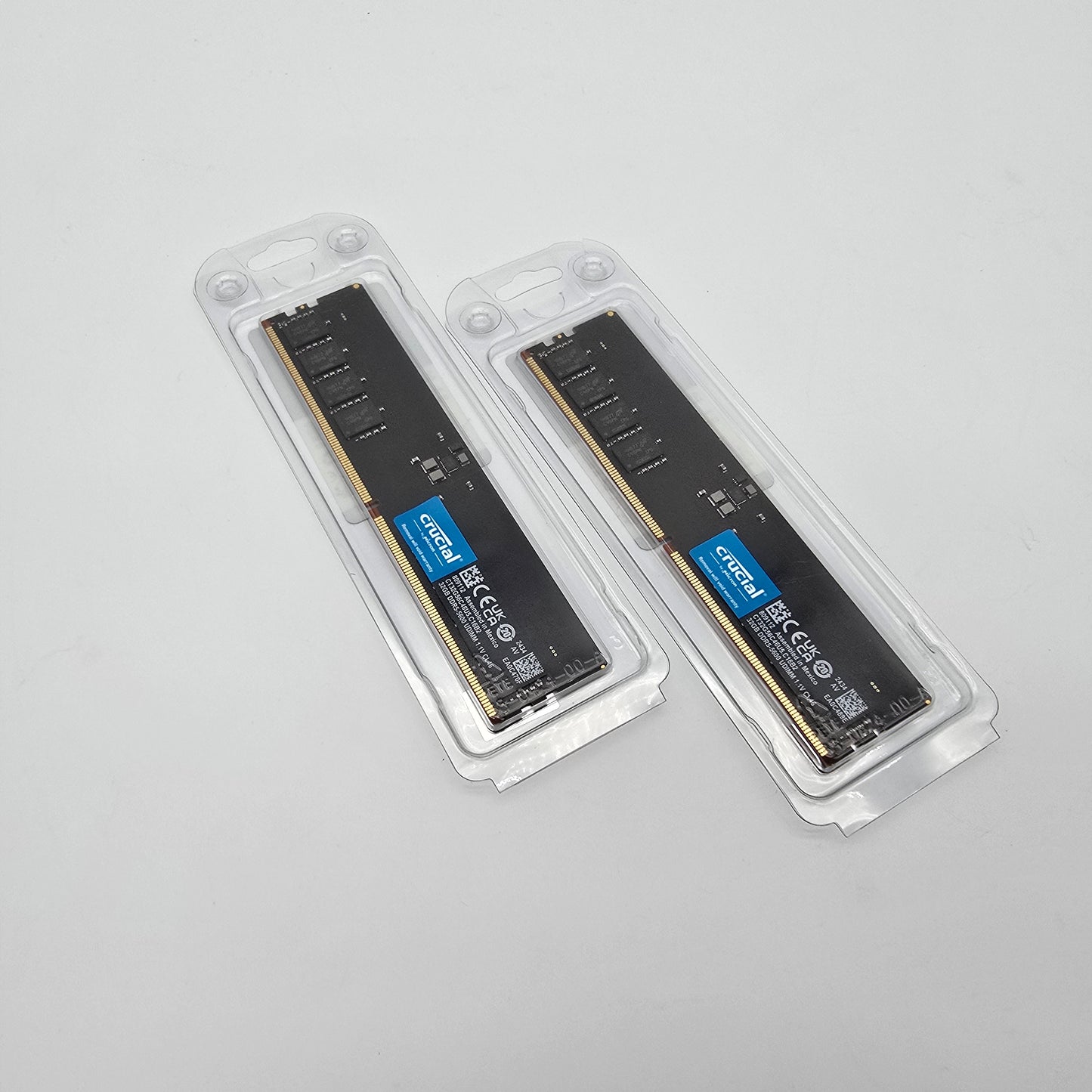 Crucial Micron 64GB DDR5 RAM, 5600MHz, CL32 Desktop Gaming Memory 2x32GB