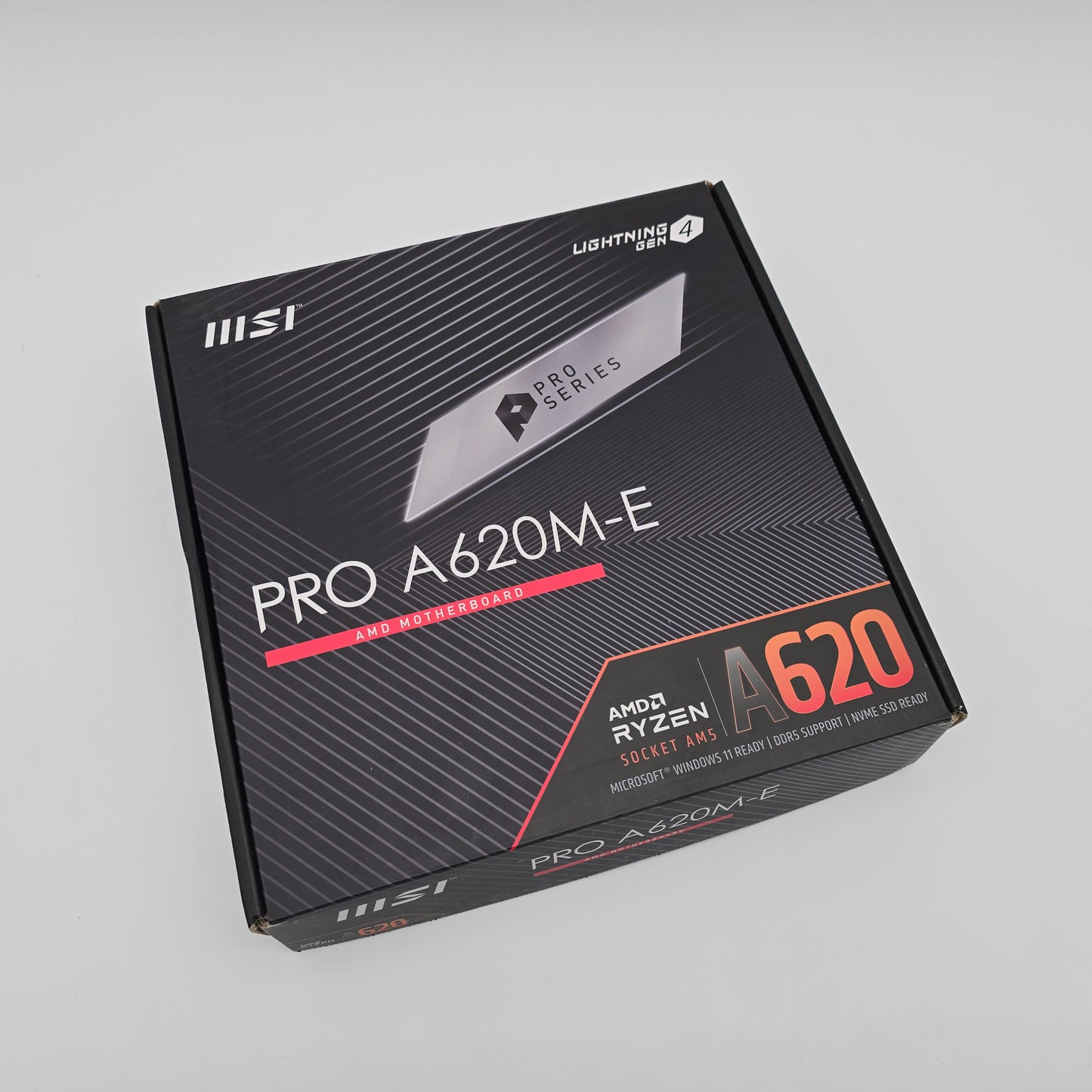 MSI Pro A620M-E AMD Ryzen Socket AM5 Gaming Motherboard