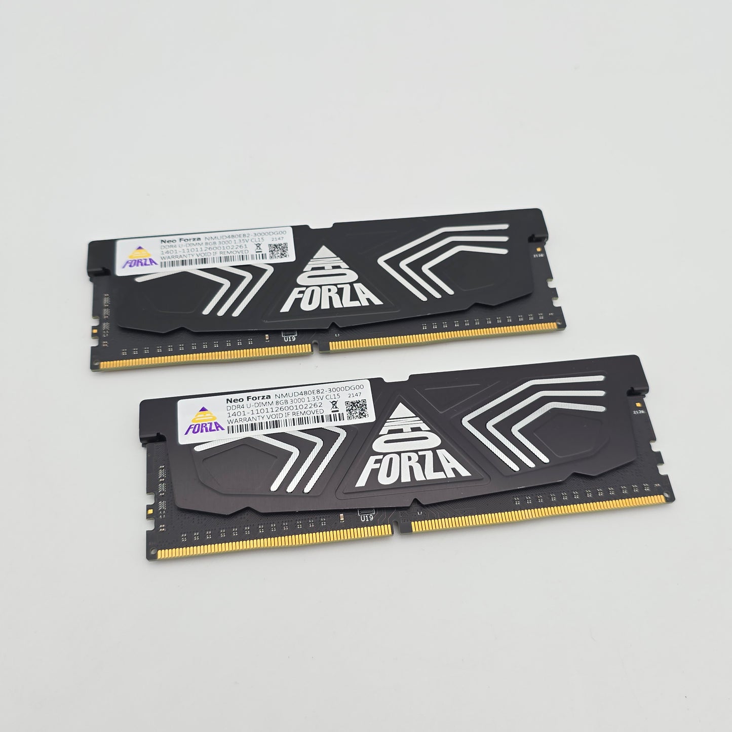 Neo Forza 16GB DDR4, 3000MHz, CL15, Desktop Gaming Memory RAM (2x8GB)