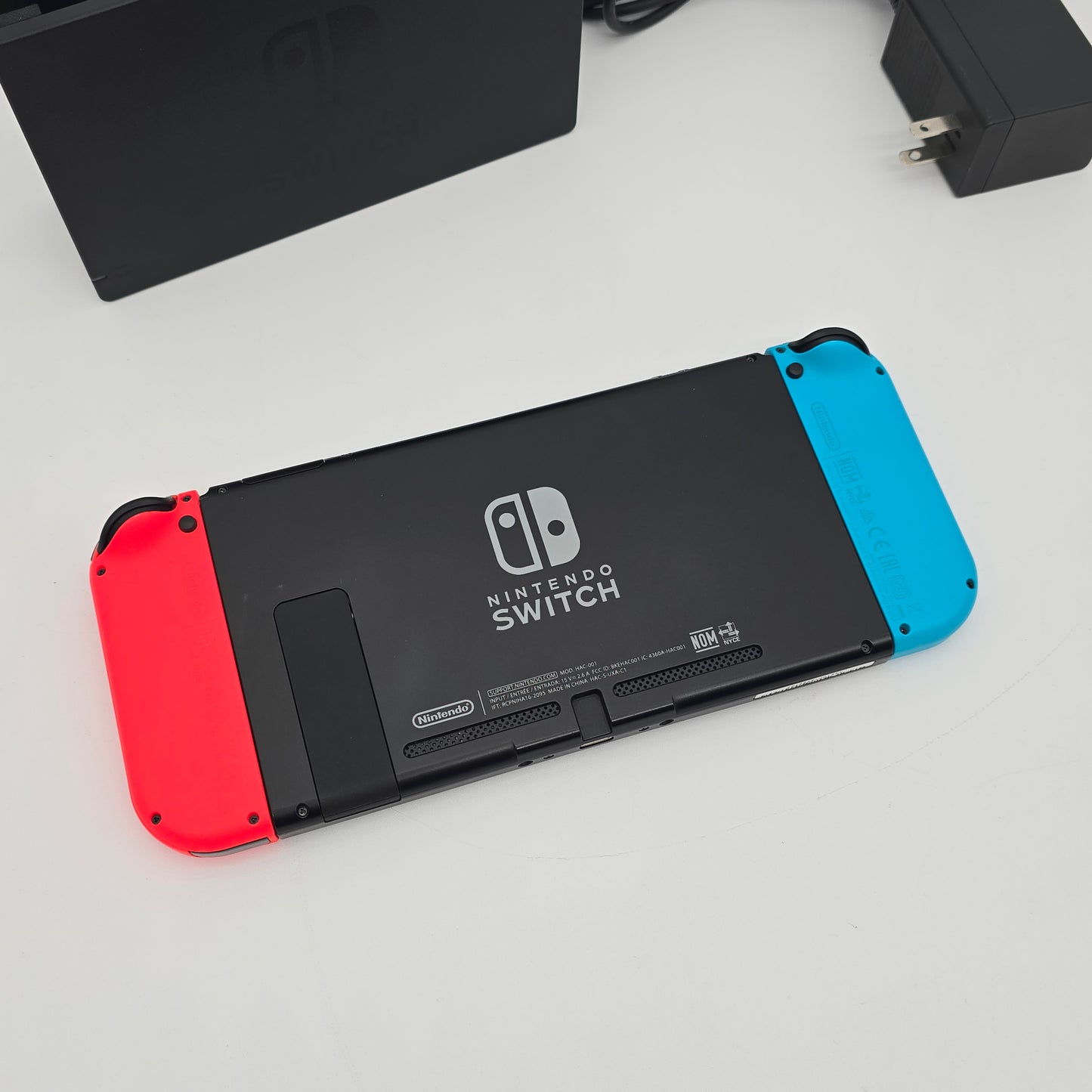 Nintendo Switch HAC-001 First Gen w/ Red and Blue Joycons, First Gen Hackable Console