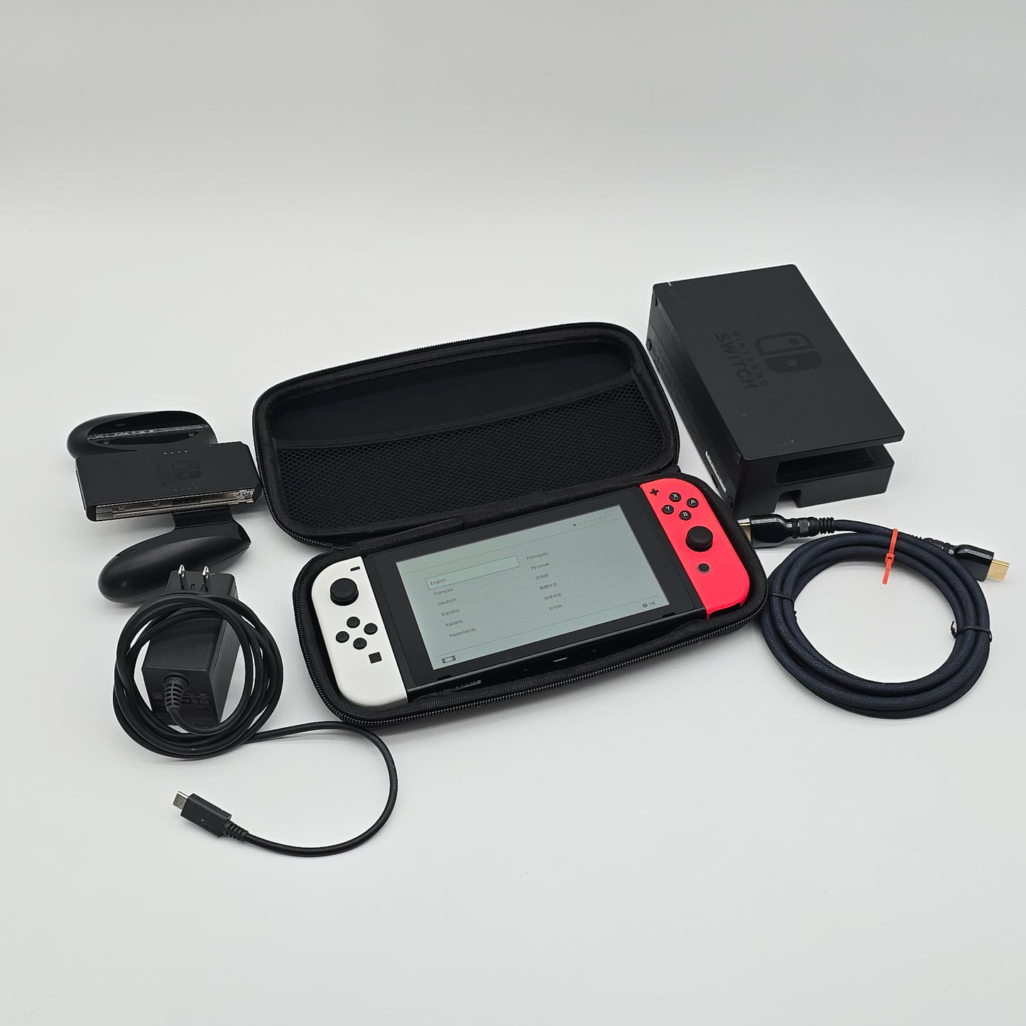 Nintendo Switch LCD w/ 256GB Samsung MicroSD Storage Card