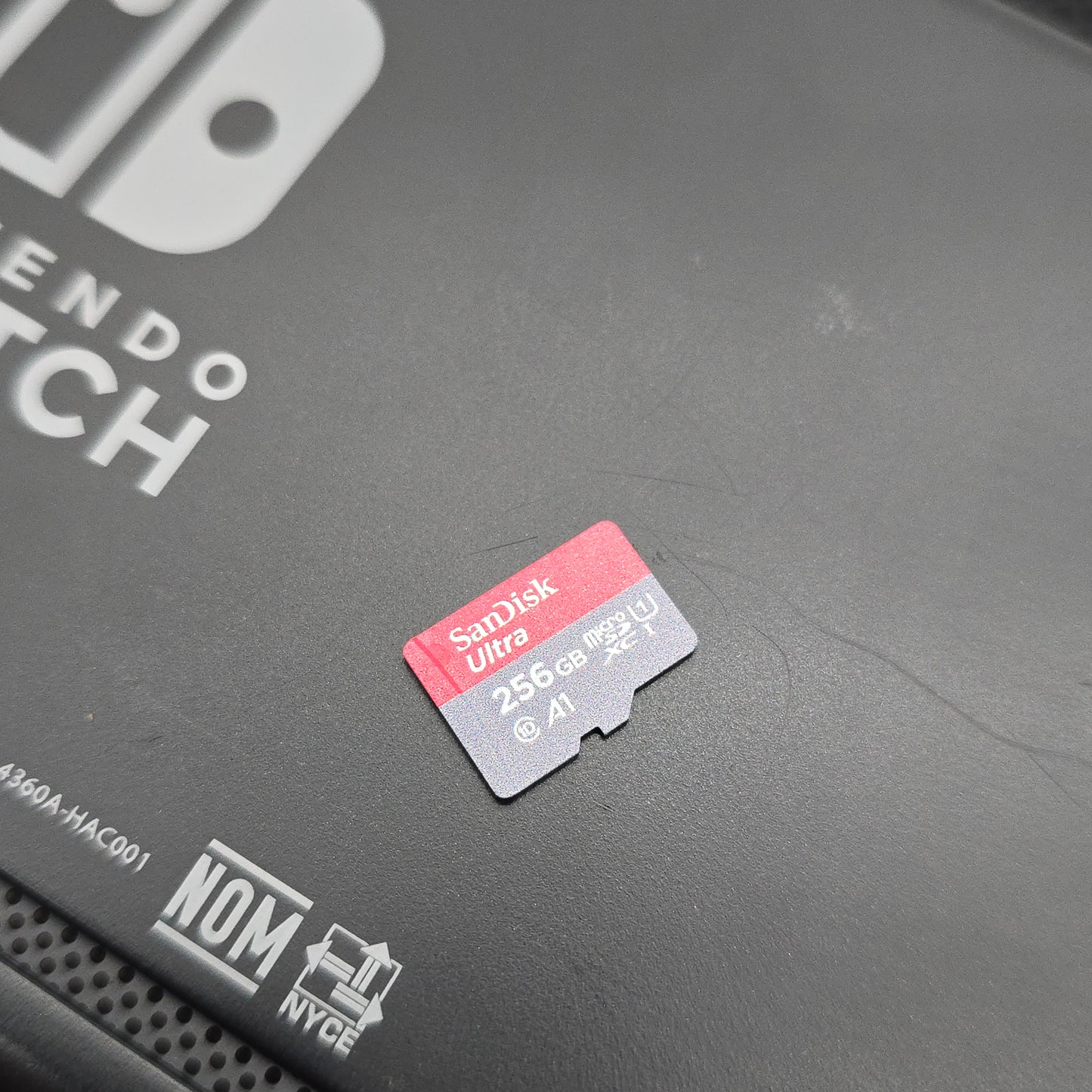 Nintendo Switch LCD w/ 256GB Samsung MicroSD Storage Card