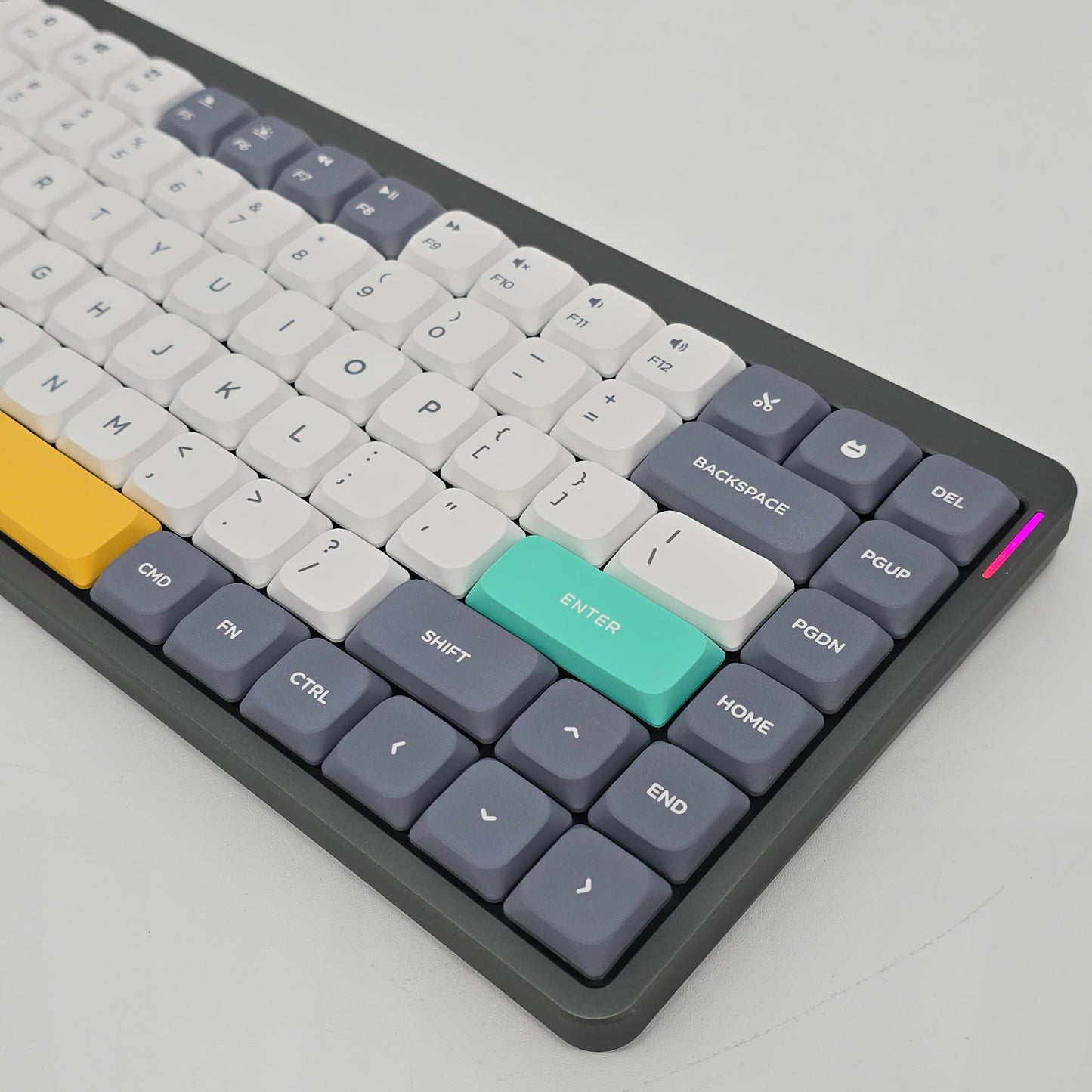 NuPhy Air75 Wireless RGB Mechanical Gaming Keyboard, 84-Key, Brown Switches