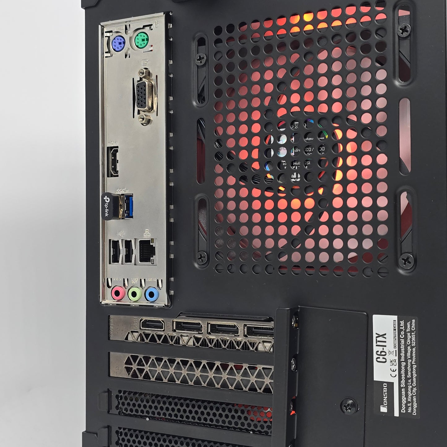 NVIDIA RTX 3060 Ti, Intel Core i7-9700F, 32GB DDR4, Mini-ITX Gaming PC