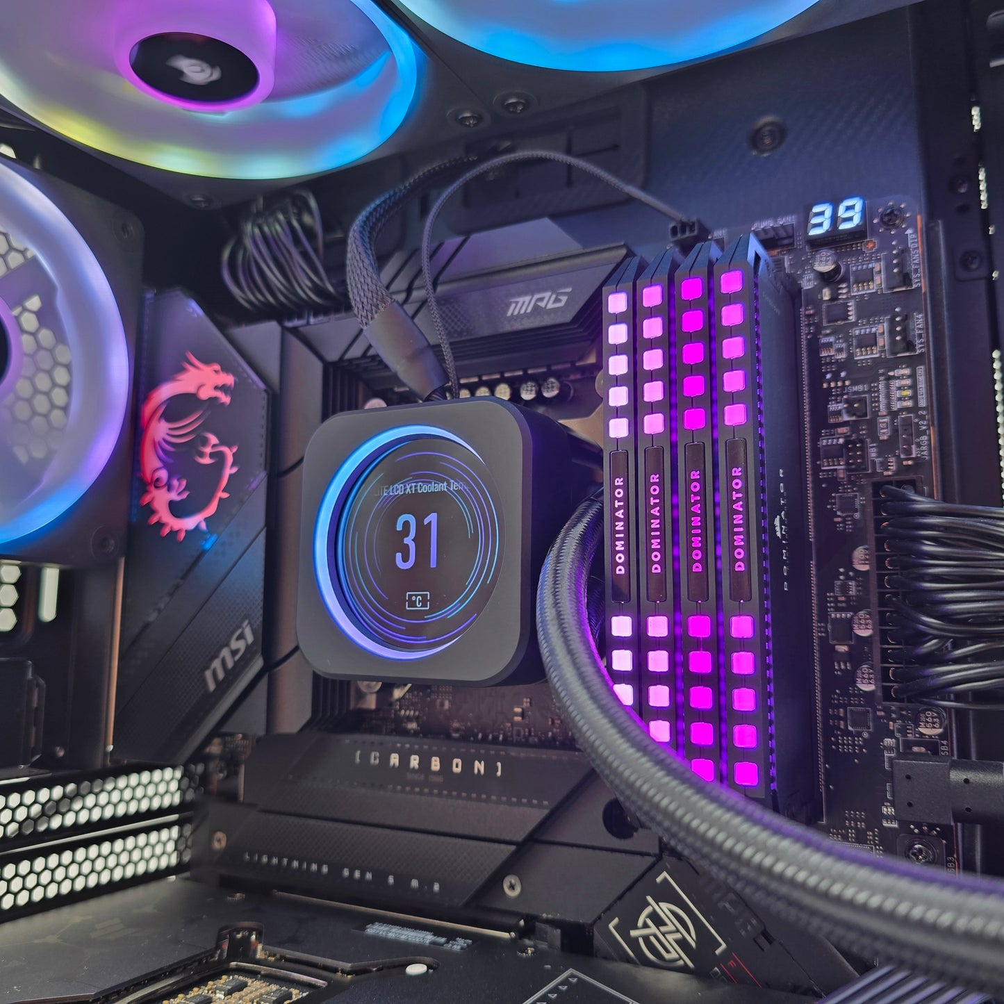 RTX 4090, Intel i9-13900K, 64GB DDR5, LCD Liquid Cooler, Custom Prebuilt Gaming PC