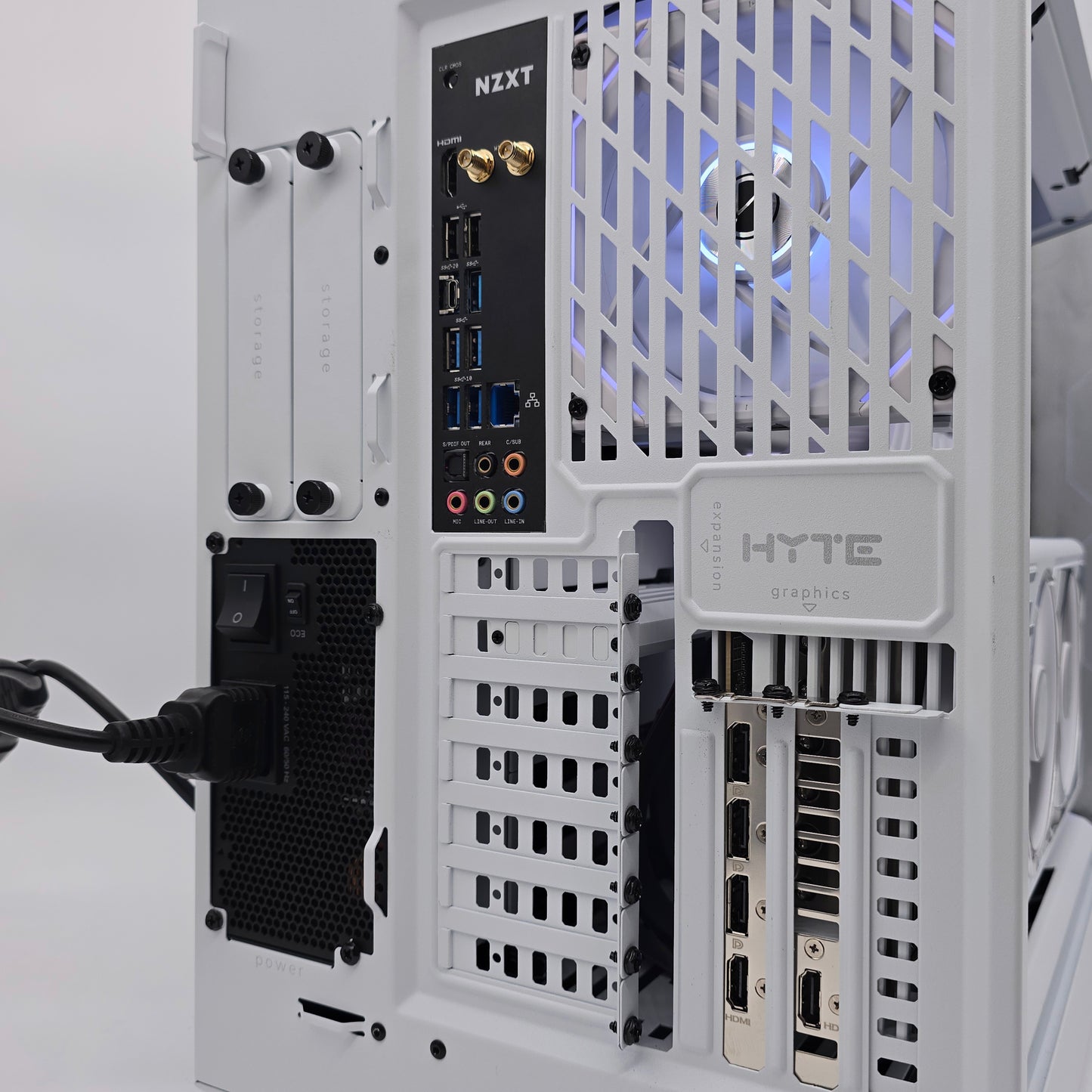 RTX 4090 ROG STRIX White, Intel i9-14900K, 64GB DDR5, Custom White Liquid Cooled Gaming PC