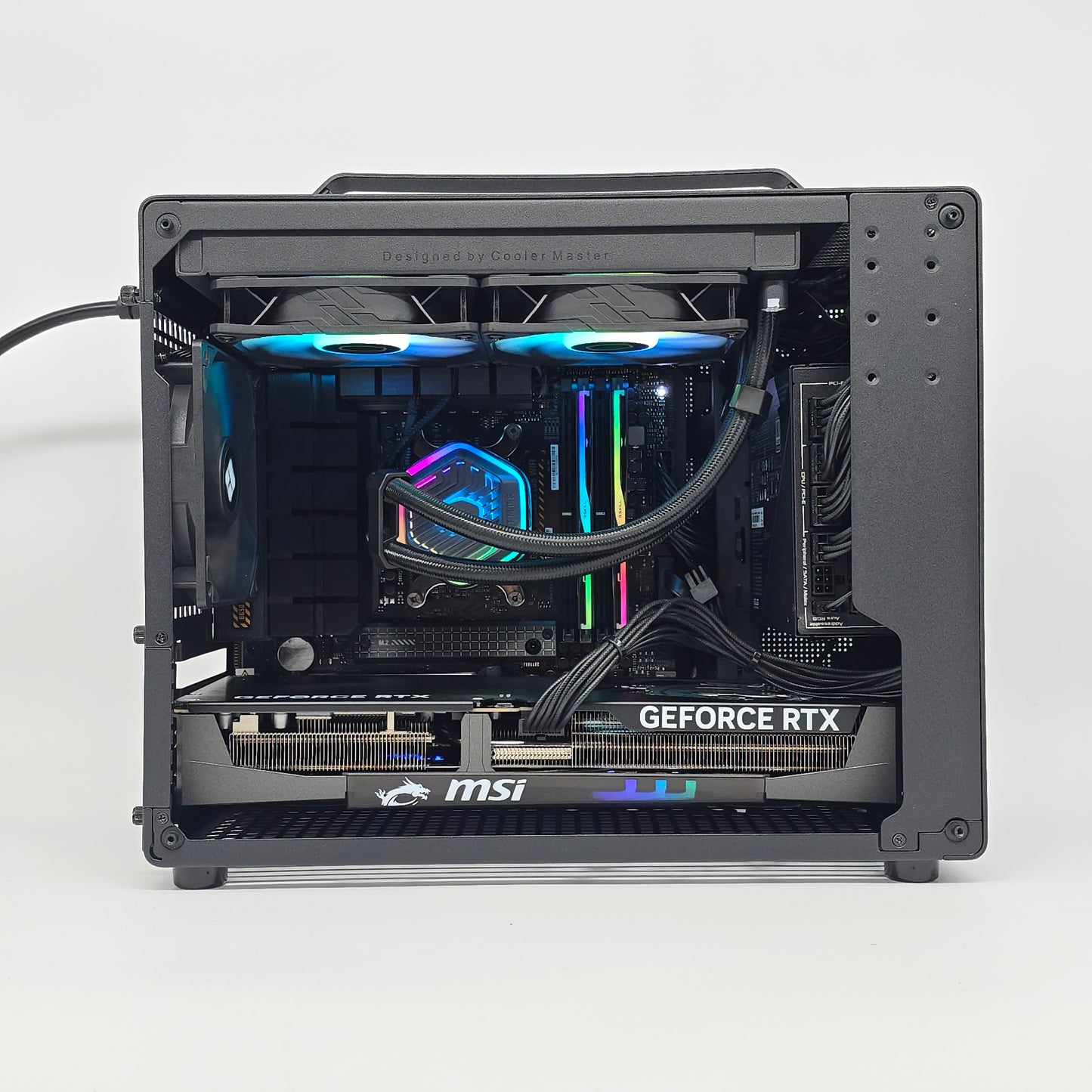 RTX 5080, 9800X3D, 64GB DDR5, 2TB NVMe, Custom Liquid Cooled Mini-ITX Gaming PC