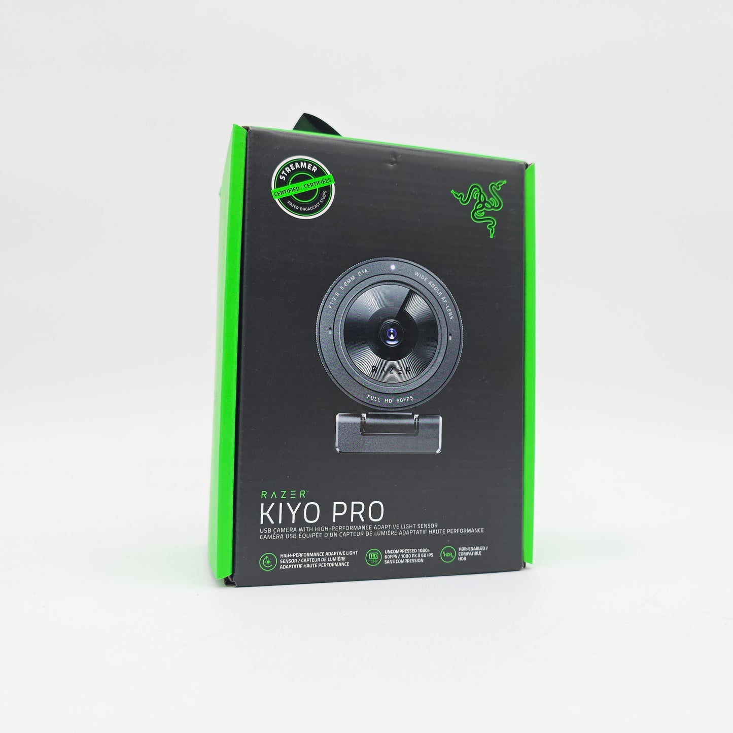 Razer Kiyo Pro Streaming Webcam, FHD 1080p 60FPS