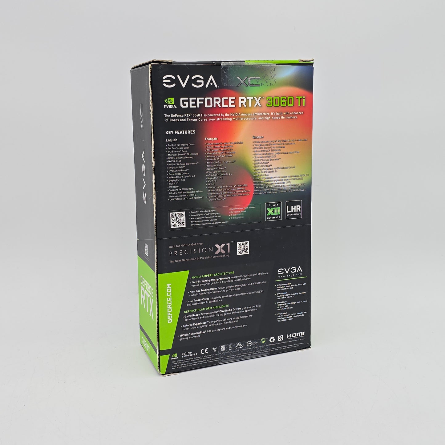 RTX 3060 Ti EVGA XC 8GB, NVIDIA Gaming Graphics Card GPU