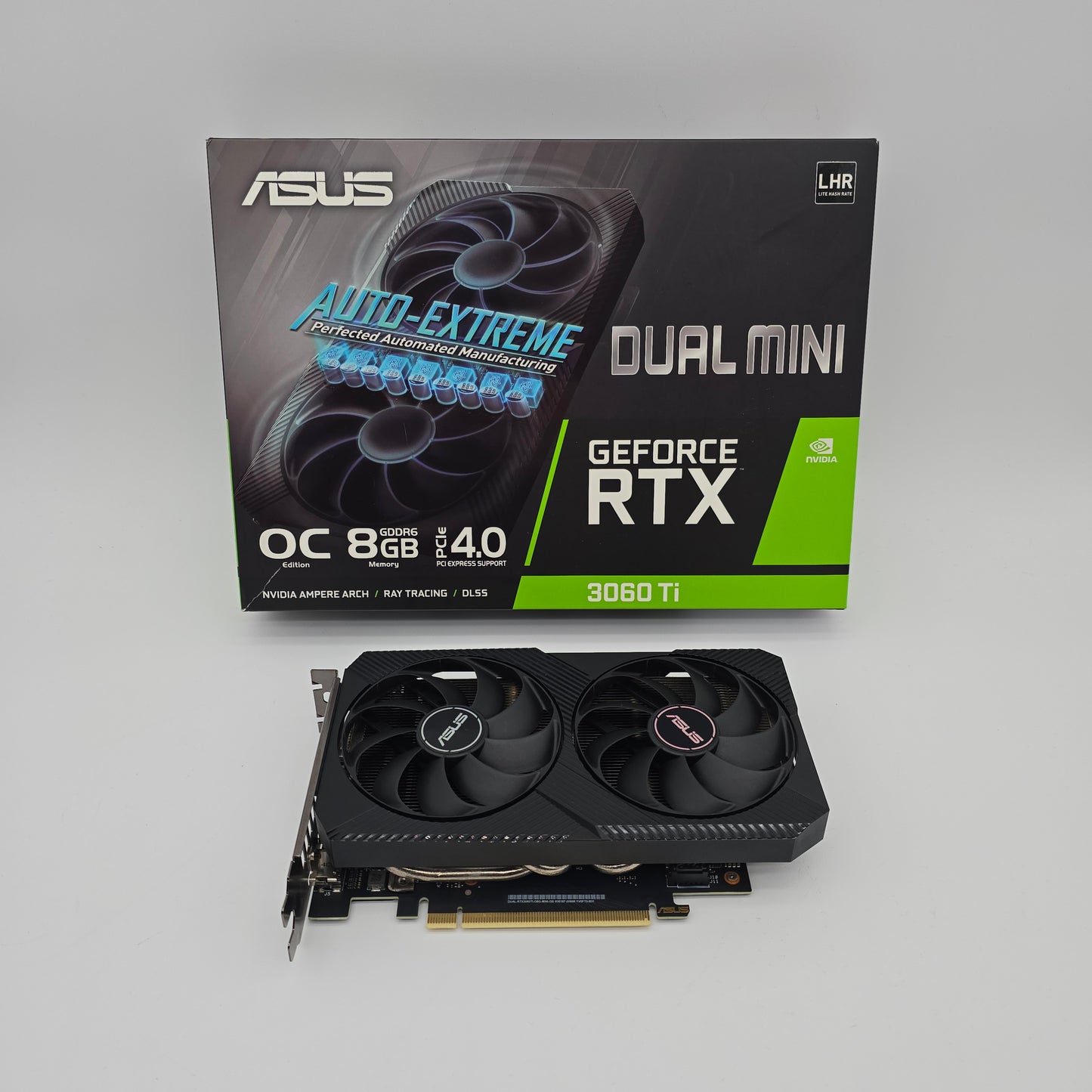 RTX 3060Ti ASUS DUAL MINI 8GB OC Edition, NVIDIA Gaming Graphics Card GPU