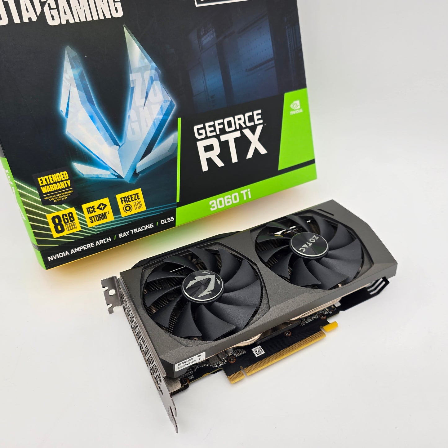 RTX 3060Ti Zotac Twin Edge OC 8GB, NVIDIA Gaming Graphics Card GPU