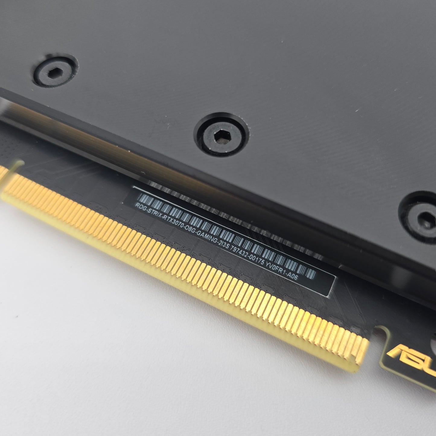 RTX 3070 ASUS ROG STRIX OC 8GB with EK Vector Waterblock, NVIDIA Gaming Graphics Card GPU
