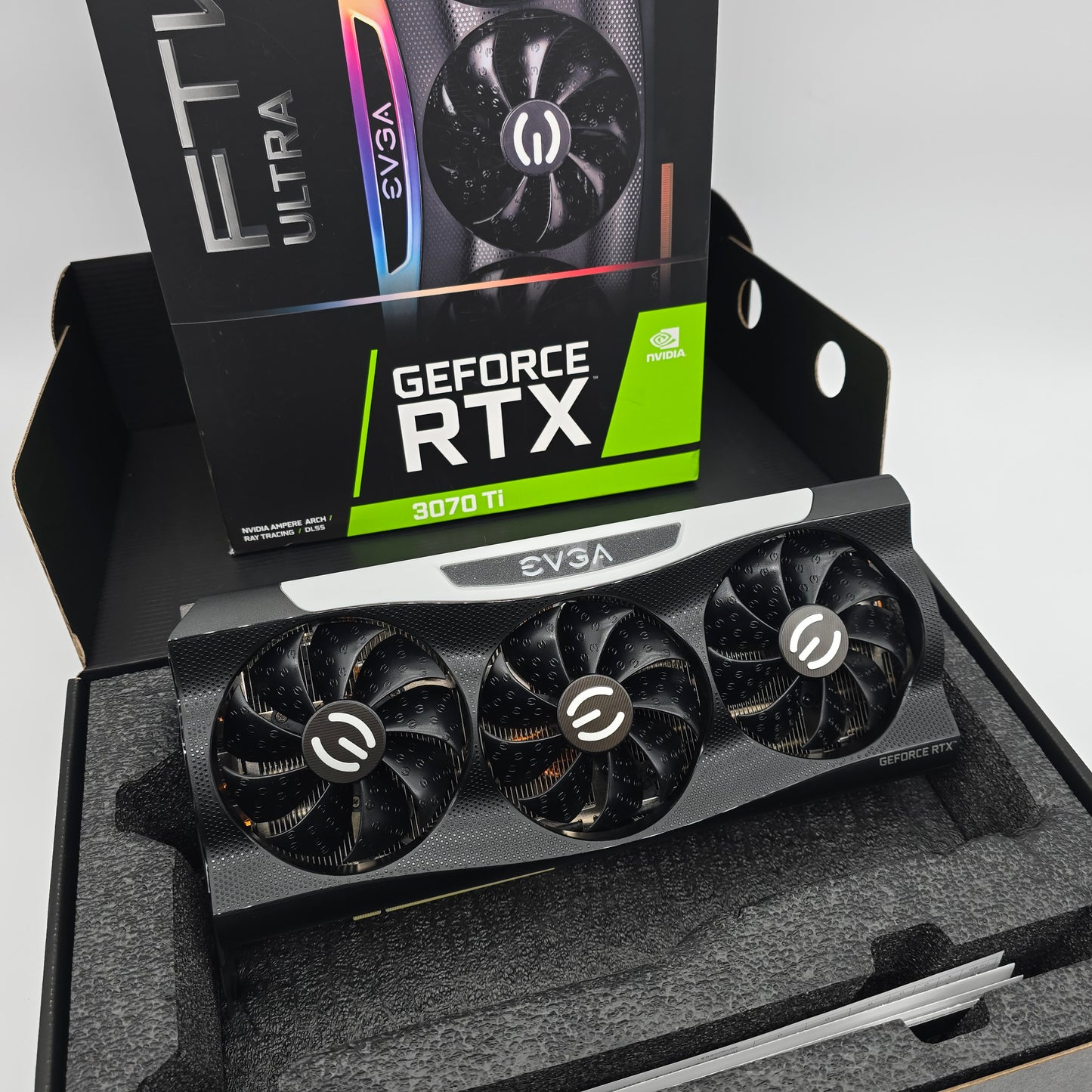 RTX 3070Ti EVGA FTW3 ULTRA 8GB, NVIDIA Gaming Graphics Card GPU