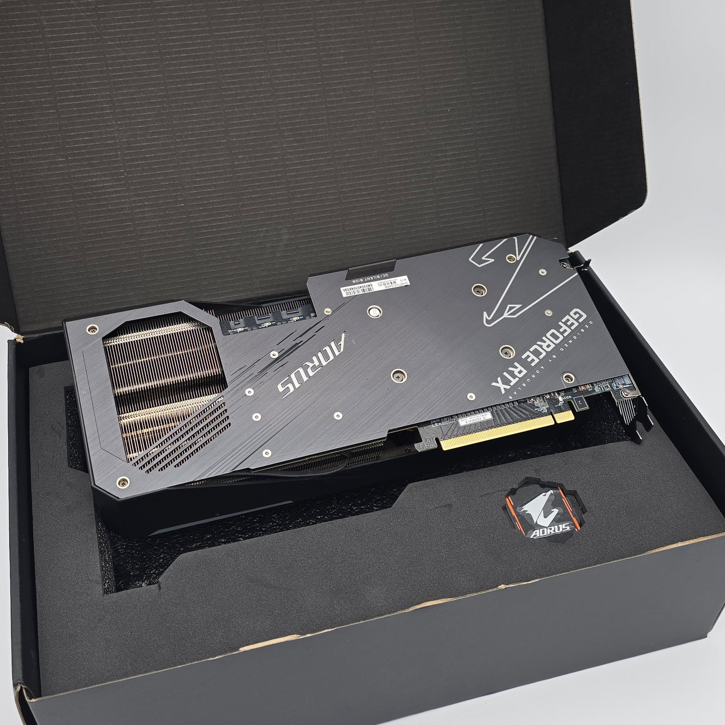 RTX 3070 Ti Gigabyte Aorus Master 8GB, NVIDIA Gaming Graphics Card GPU, 3070Ti