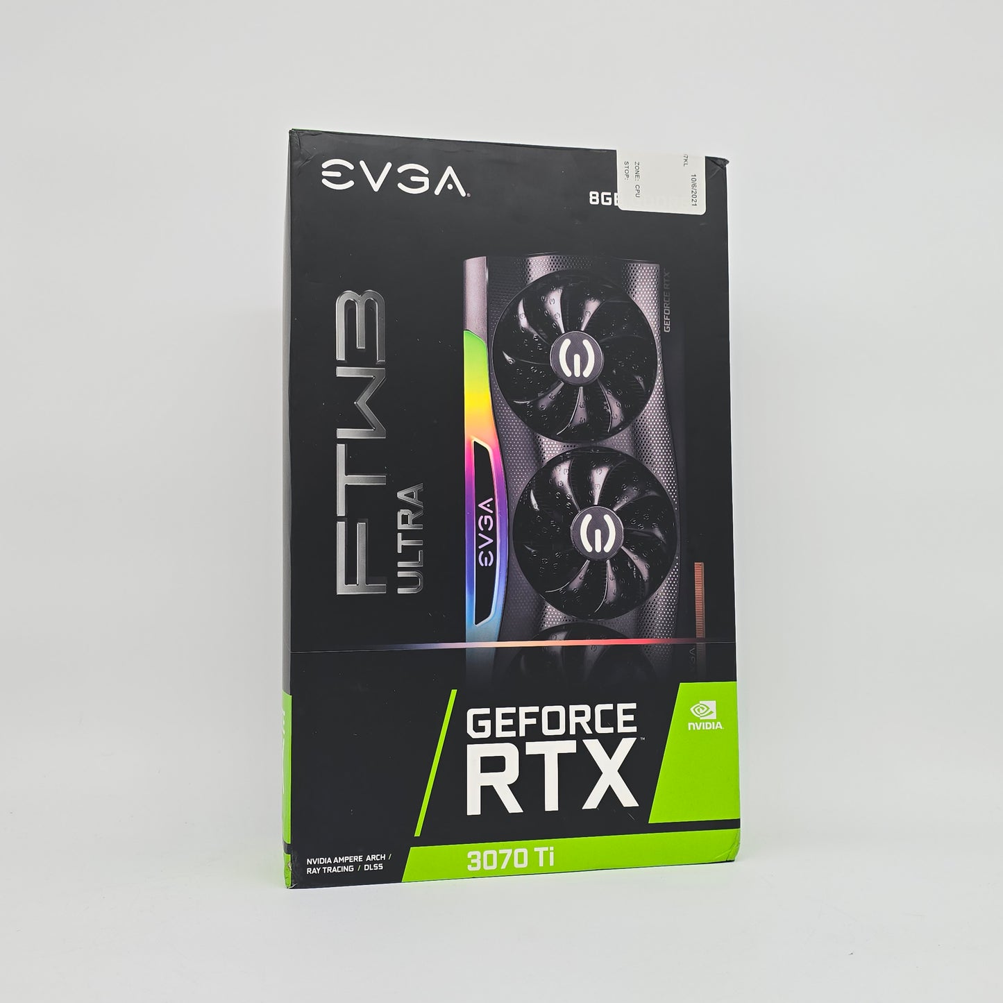 RTX 3070Ti EVGA FTW3 UTLRA 8GB, NVIDIA Gaming Graphics Card GPU