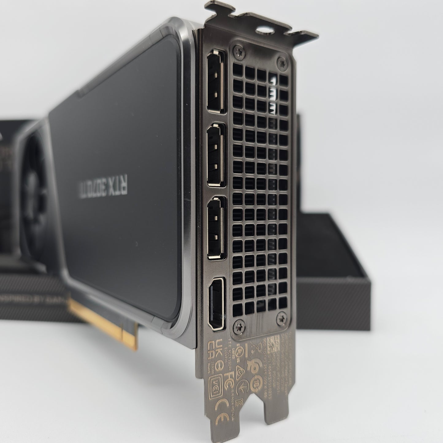 RTX 3070Ti Founders Edition 8GB FE, NVIDIA Gaming Graphics Card GPU