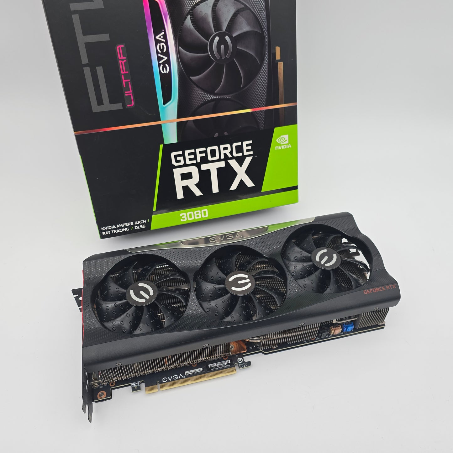 RTX 3080 EVGA FTW3 ULTRA 10GB, NVIDIA Gaming Graphics Card GPU