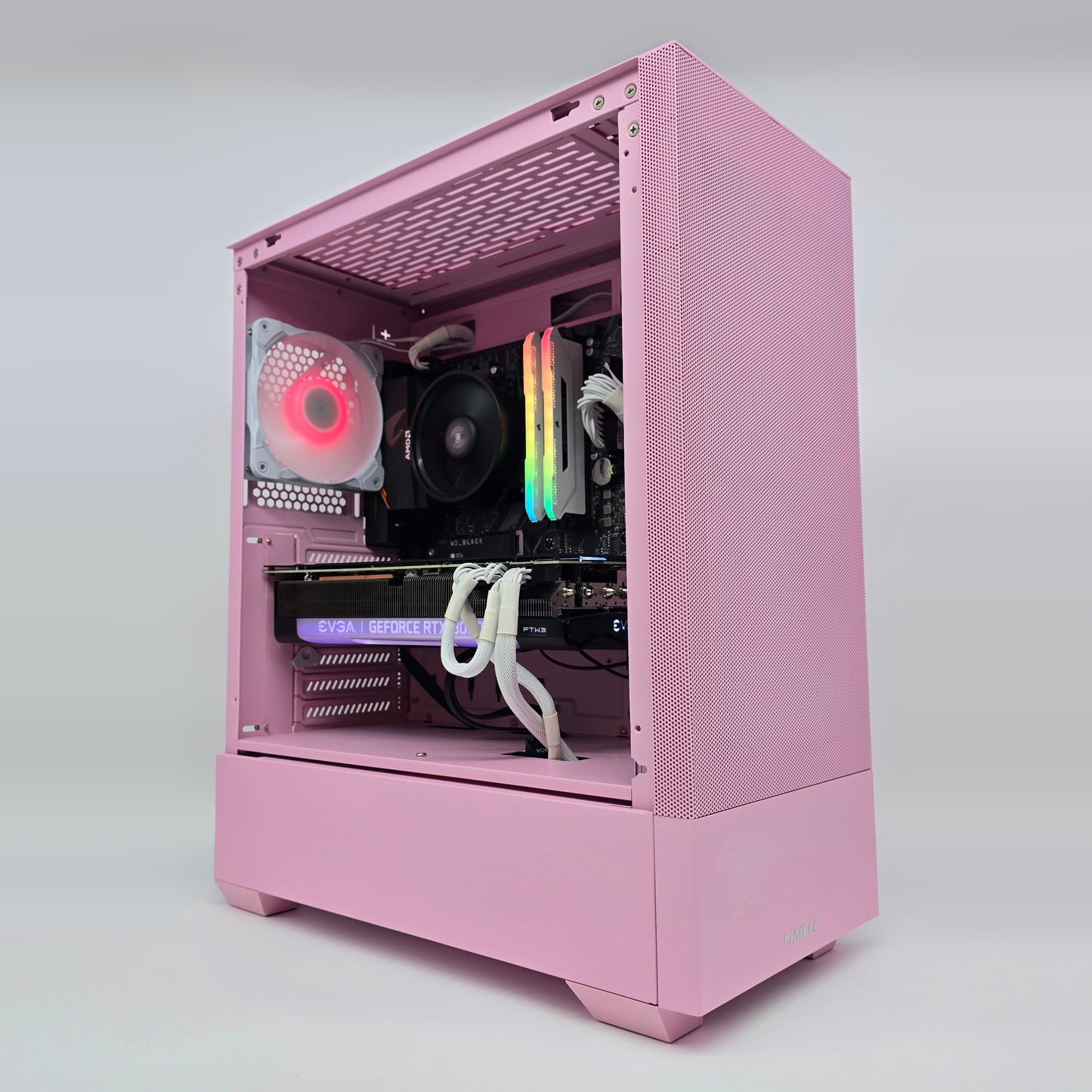 RTX 3080, Ryzen 5600, 32GB RAM, 1TB NVMe, Custom Pink Gaming PC