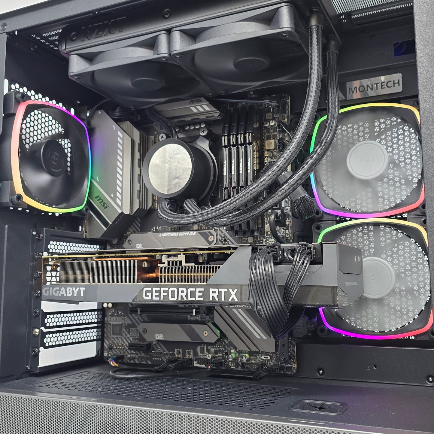 RTX 3080 10GB, AMD Ryzen 7 5800X, 64GB RAM, Custom Liquid Cooled Gaming PC