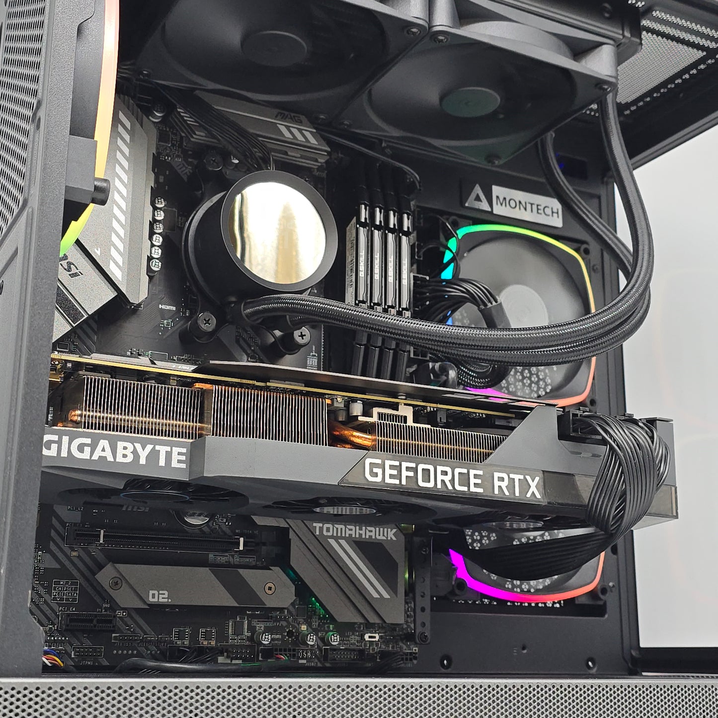 RTX 3080 10GB, AMD Ryzen 7 5800X, 64GB RAM, Custom Liquid Cooled Gaming PC