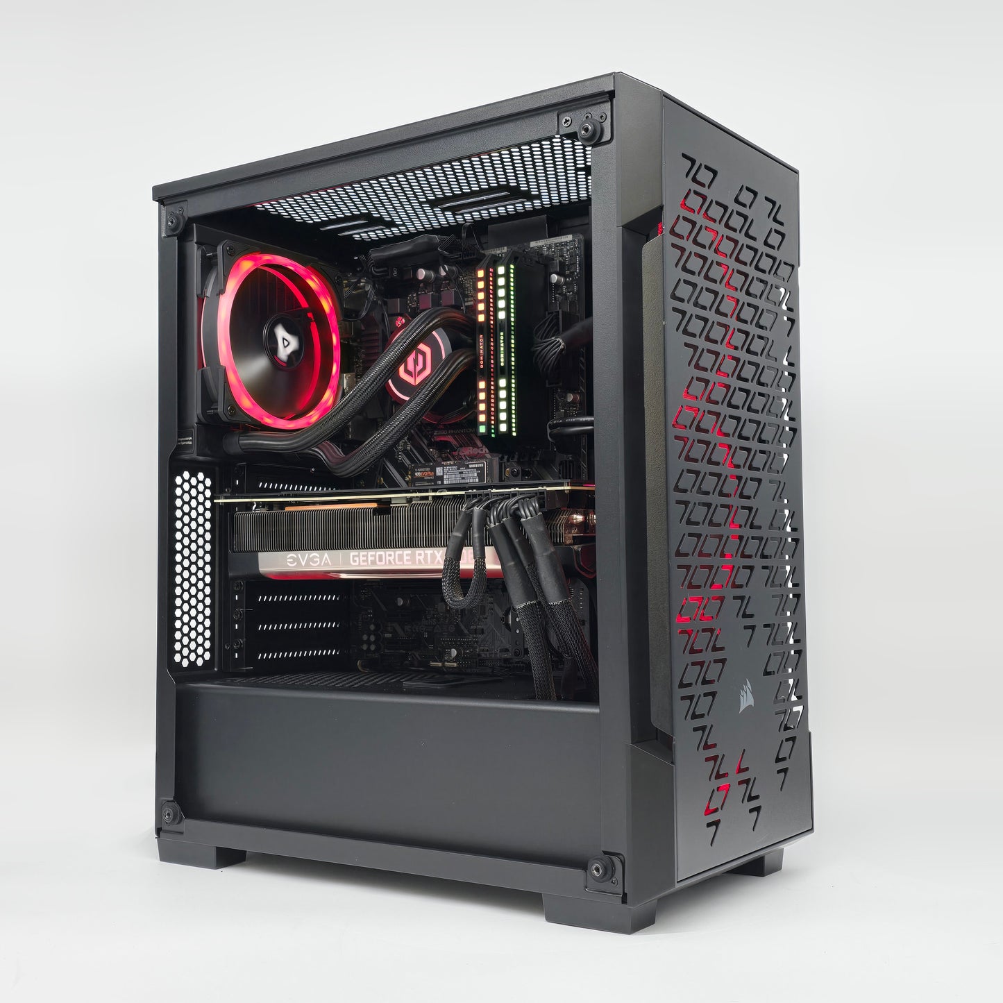 RTX 3080 EVGA FTW3, Intel i9-9900K, 32GB Dominator RAM, Custom Liquid Cooled Gaming PC