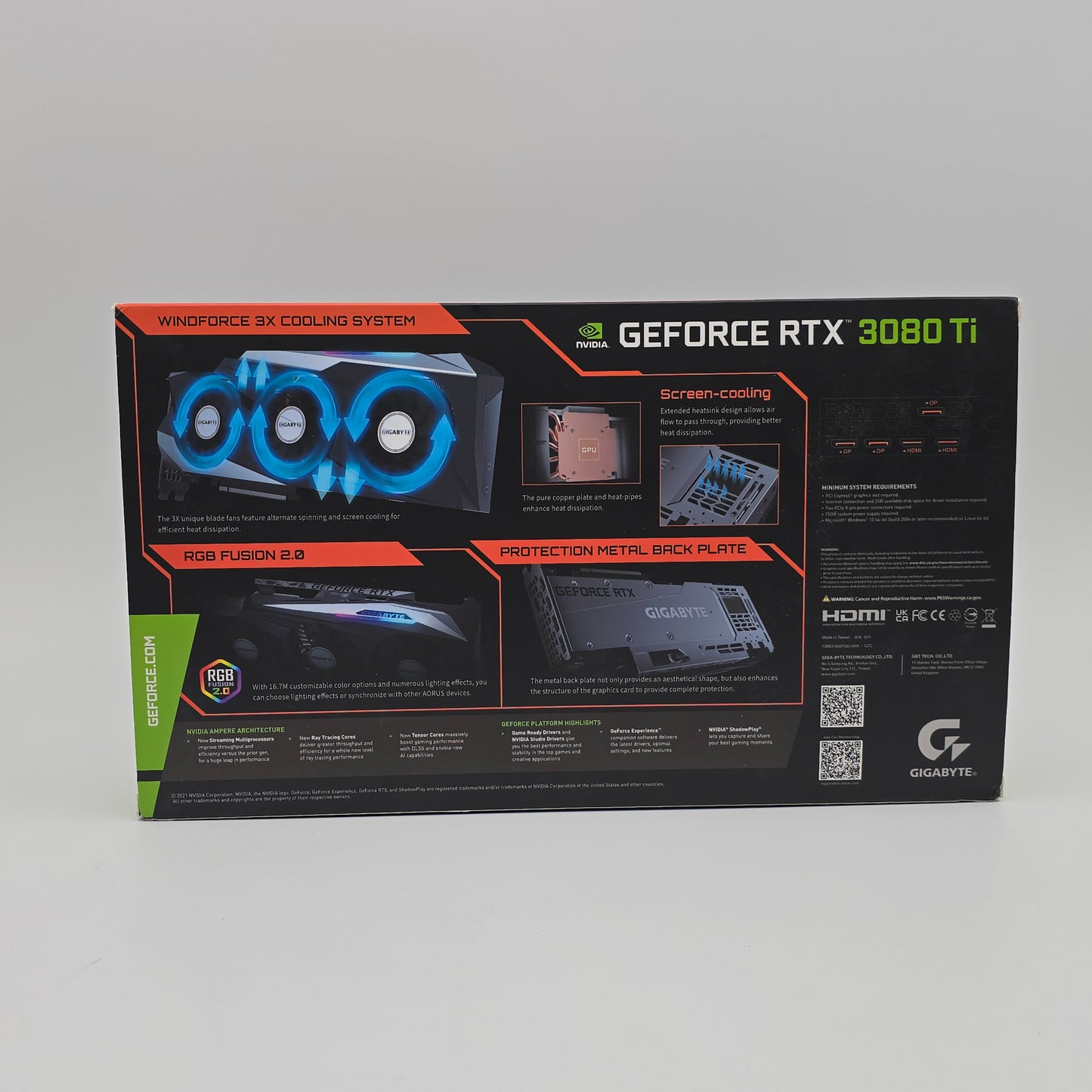 RTX 3080 Ti Gigabyte Gaming OC 12GB, NVIDIA Gaming Graphics Card GPU