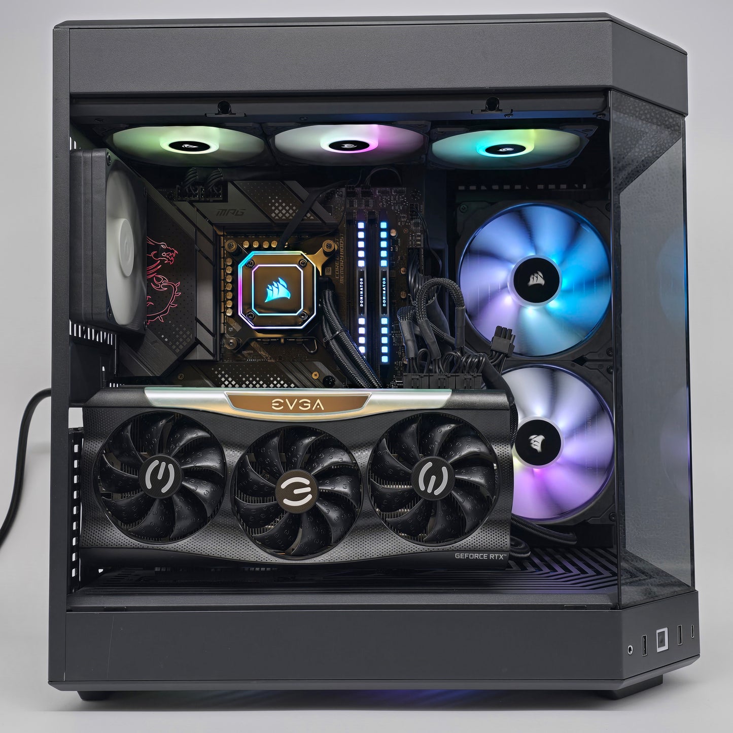RTX 3090 FTW3, Intel i7-13700K, 32GB DDR5, Hyte Y60, Custom Liquid Cooled RGB Gaming PC