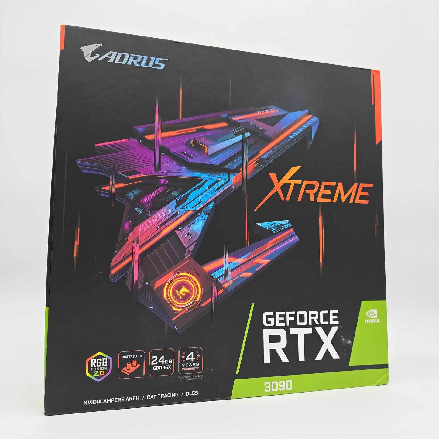 RTX 3090 Gigabyte Aorus XTREME Waterforce Watercooled 24GB, NVIDIA Gaming Graphics Card GPU